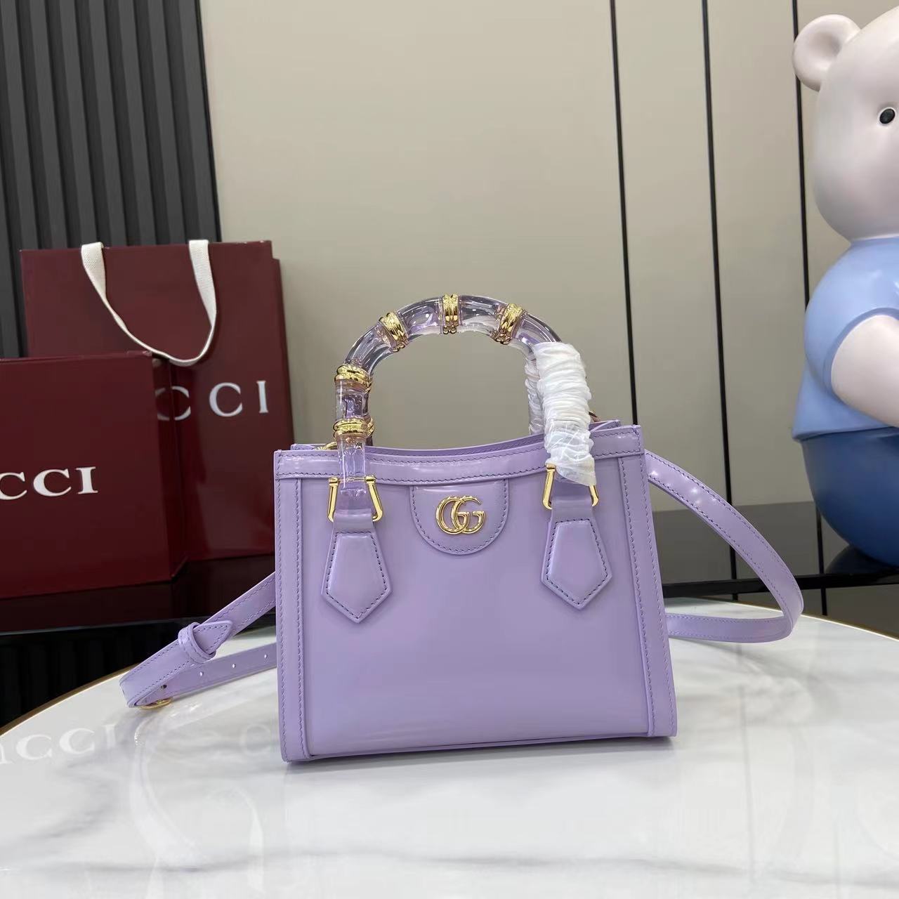 Gucci Gucci Diana Small Tote Bag - FashionPlug