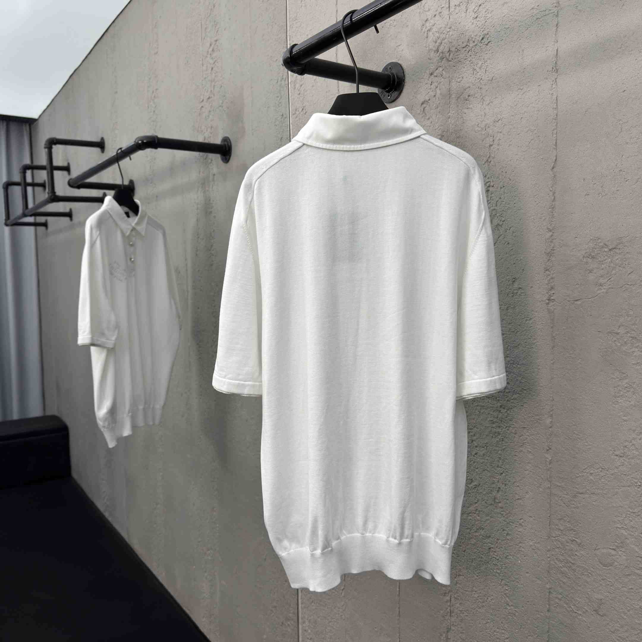 Louis Vuitton Embroidered Short-Sleeved Cotton Blend Polo Shirt   1AFQQA - FashionPlug