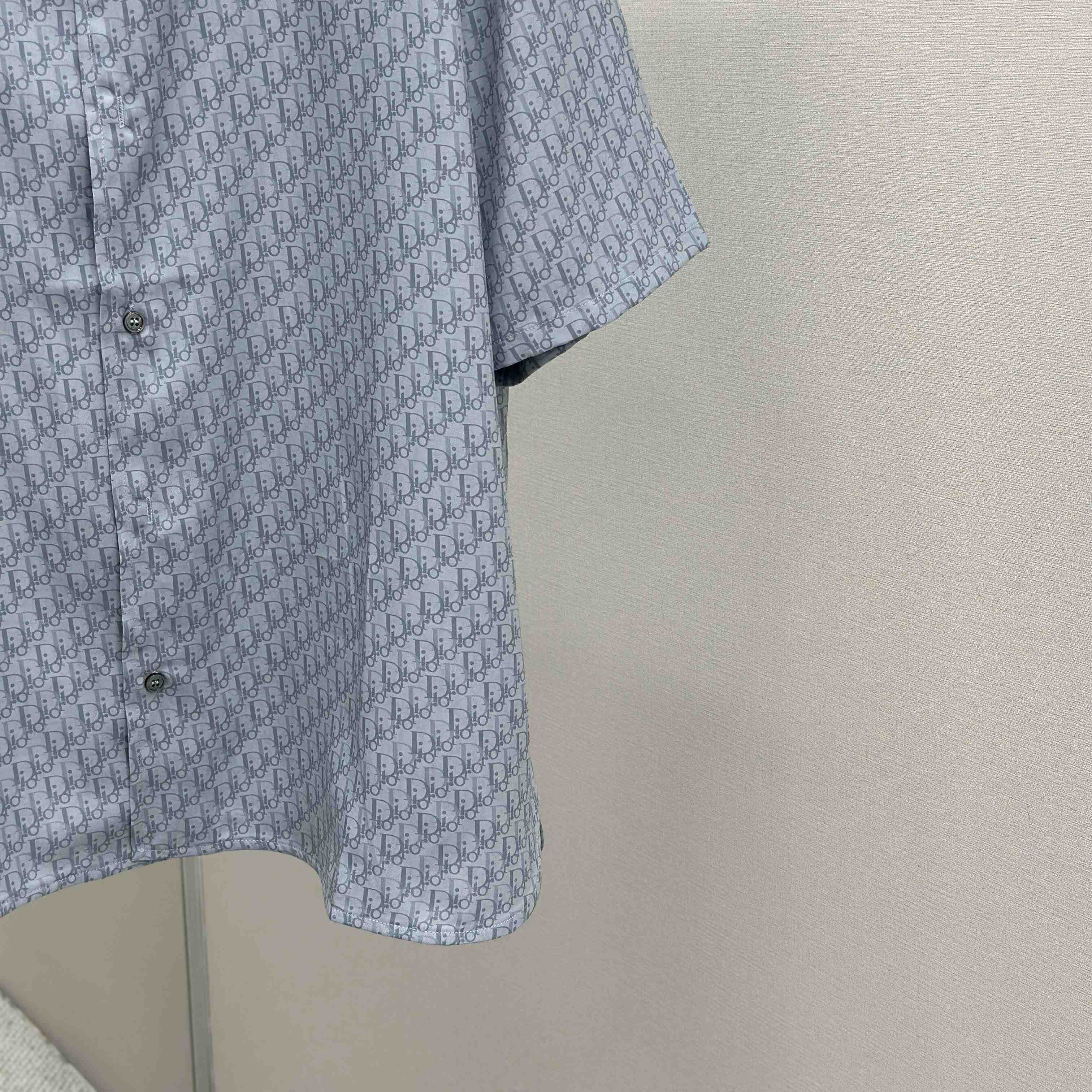 Dior Oblique Short-Sleeved Shirt - FashionPlug