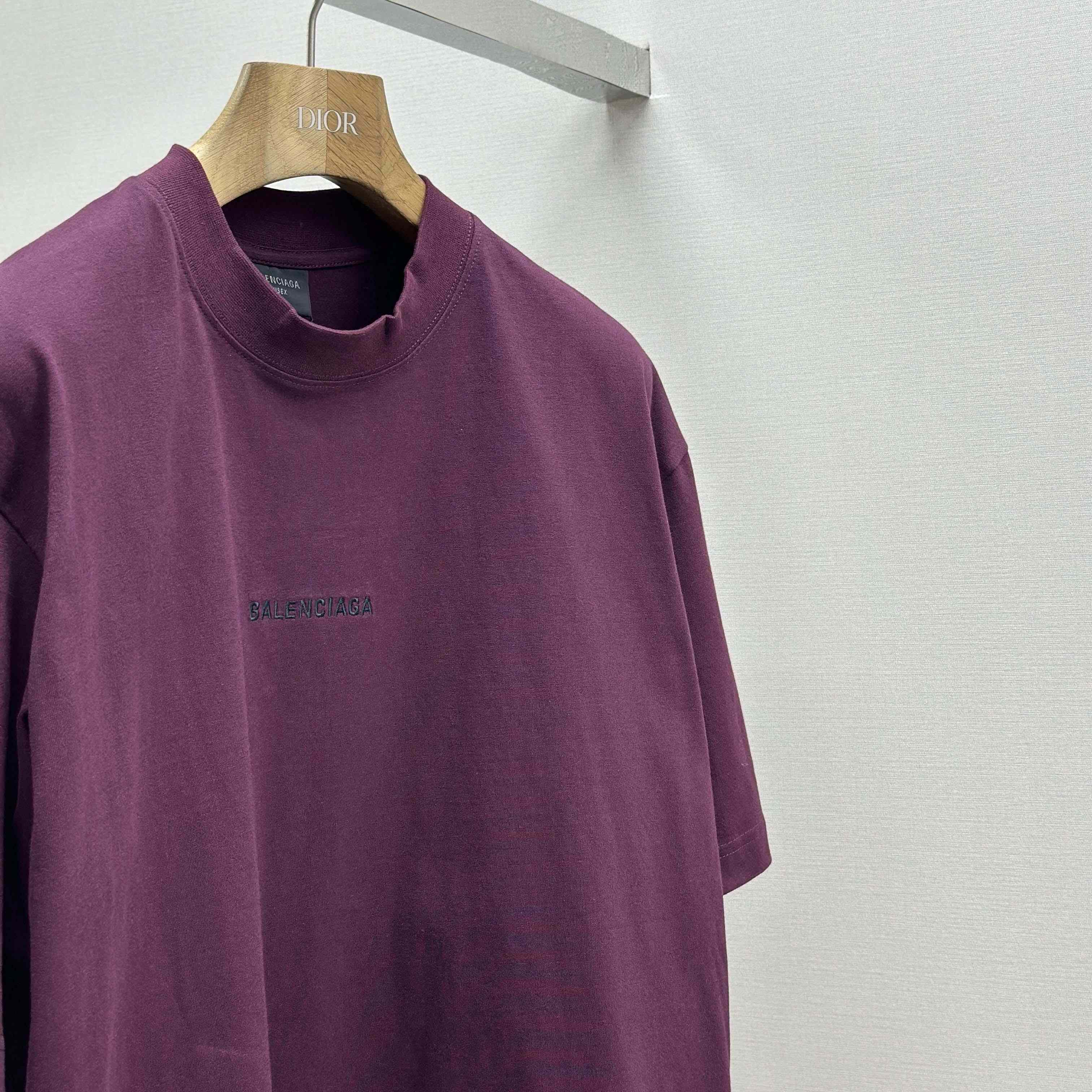 Balenciaga Unisex Medium-fit T-shirt In Vintage-jersey - FashionPlug