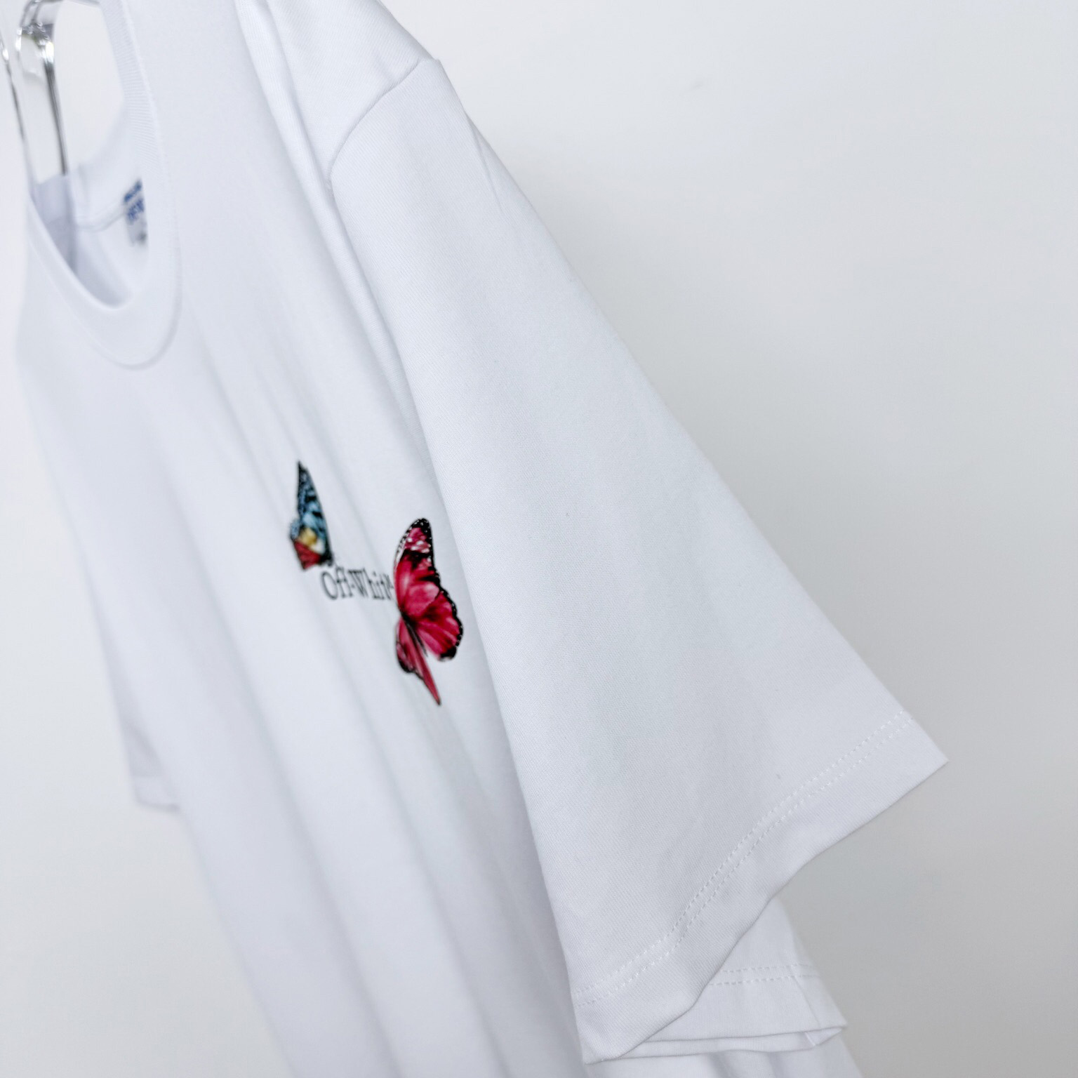 Off-White Arrow Butterfly Top White - FashionPlug