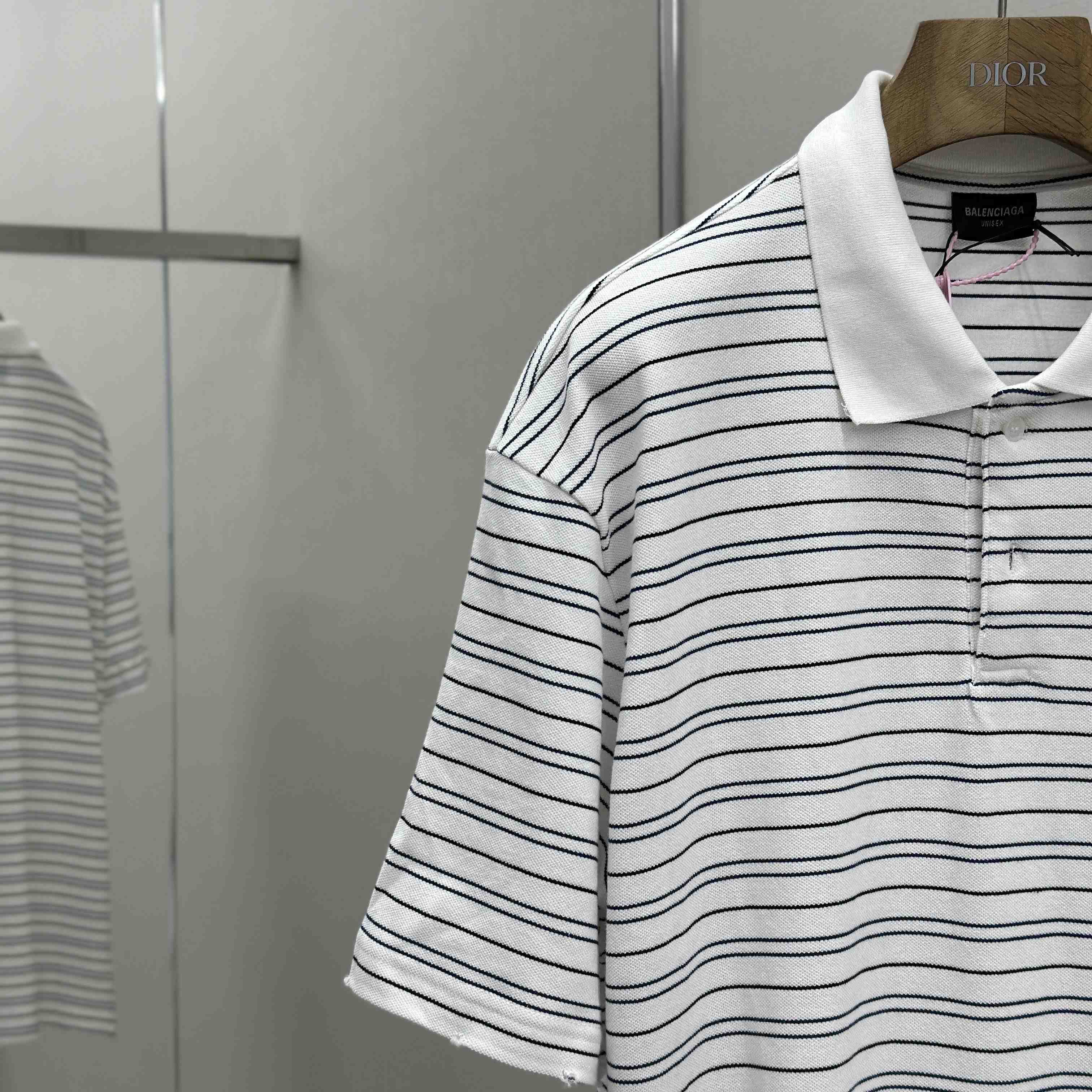 Balenciaga Logo-embroidered Polo Shirt - FashionPlug