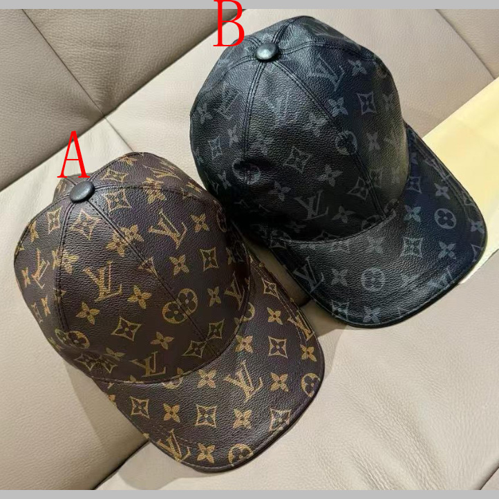 Louis Vuitton Leather Cap - FashionPlug