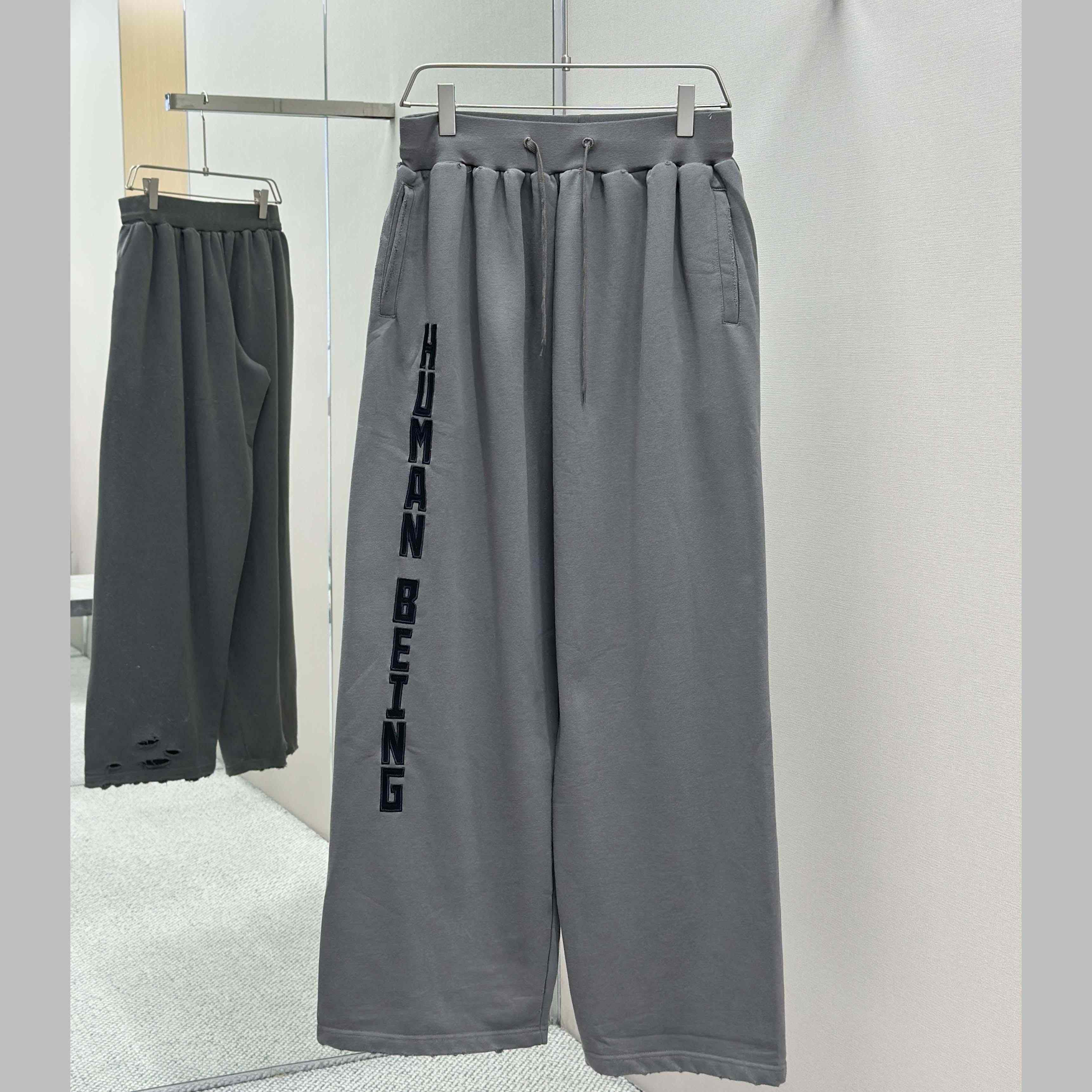 Balenciaga Cotton Track Pants - FashionPlug
