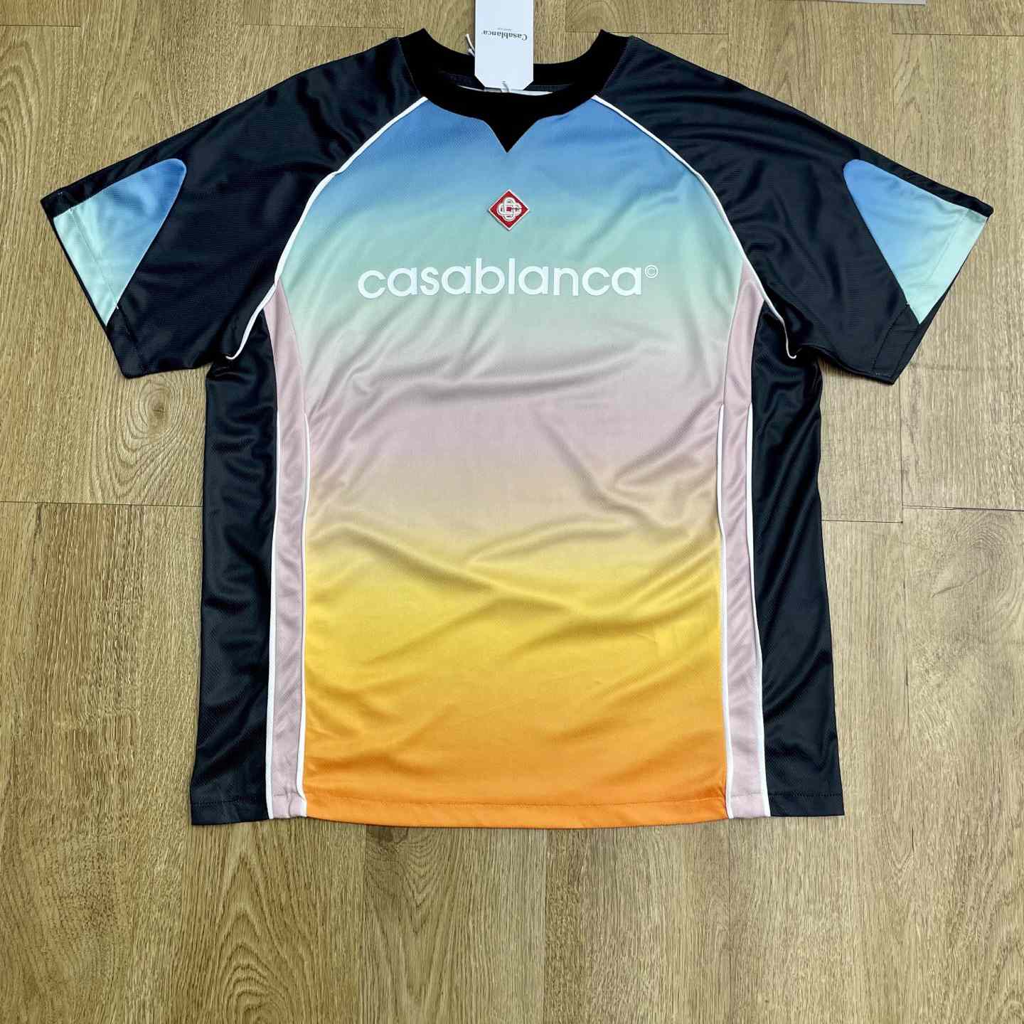 Casablanca Gradient Football Shirt    C1007 - FashionPlug