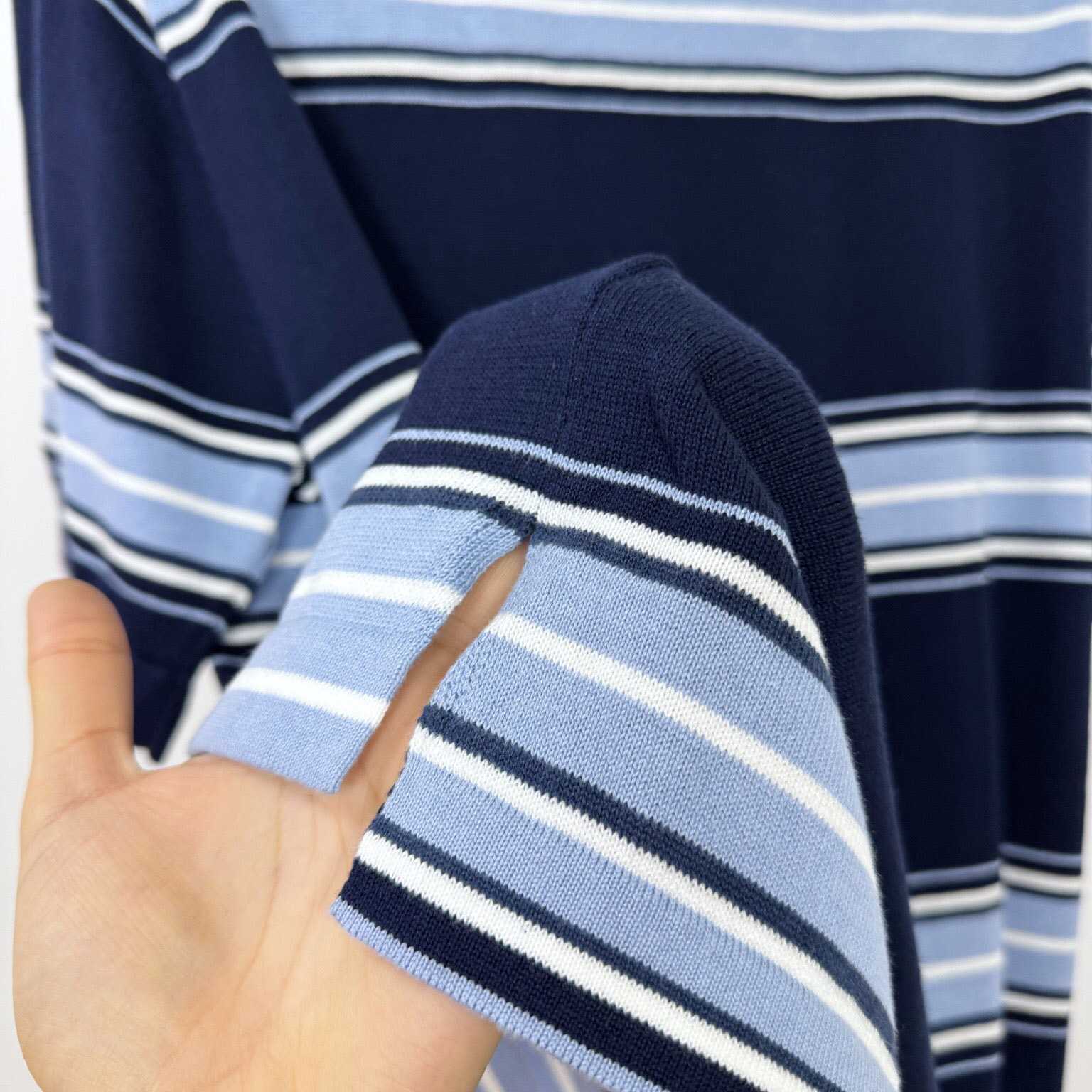 Christian Dior Couture Lily of the Valley Polo Shirt  - FashionPlug