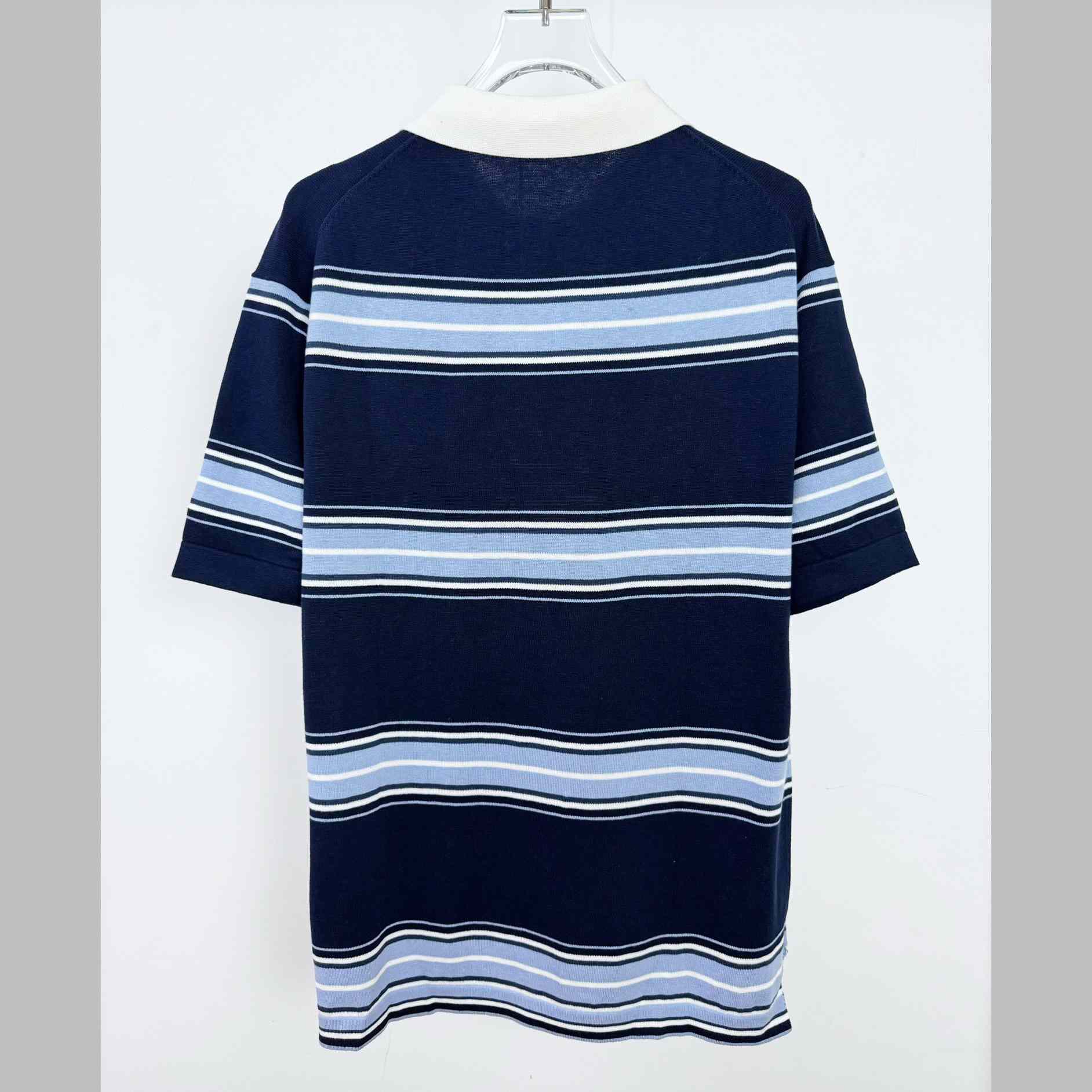 Christian Dior Couture Lily of the Valley Polo Shirt  - FashionPlug