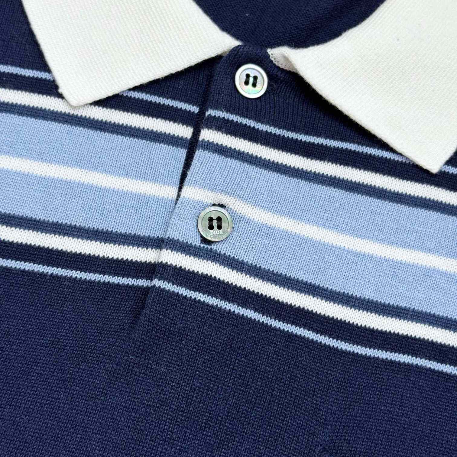 Christian Dior Couture Lily of the Valley Polo Shirt  - FashionPlug