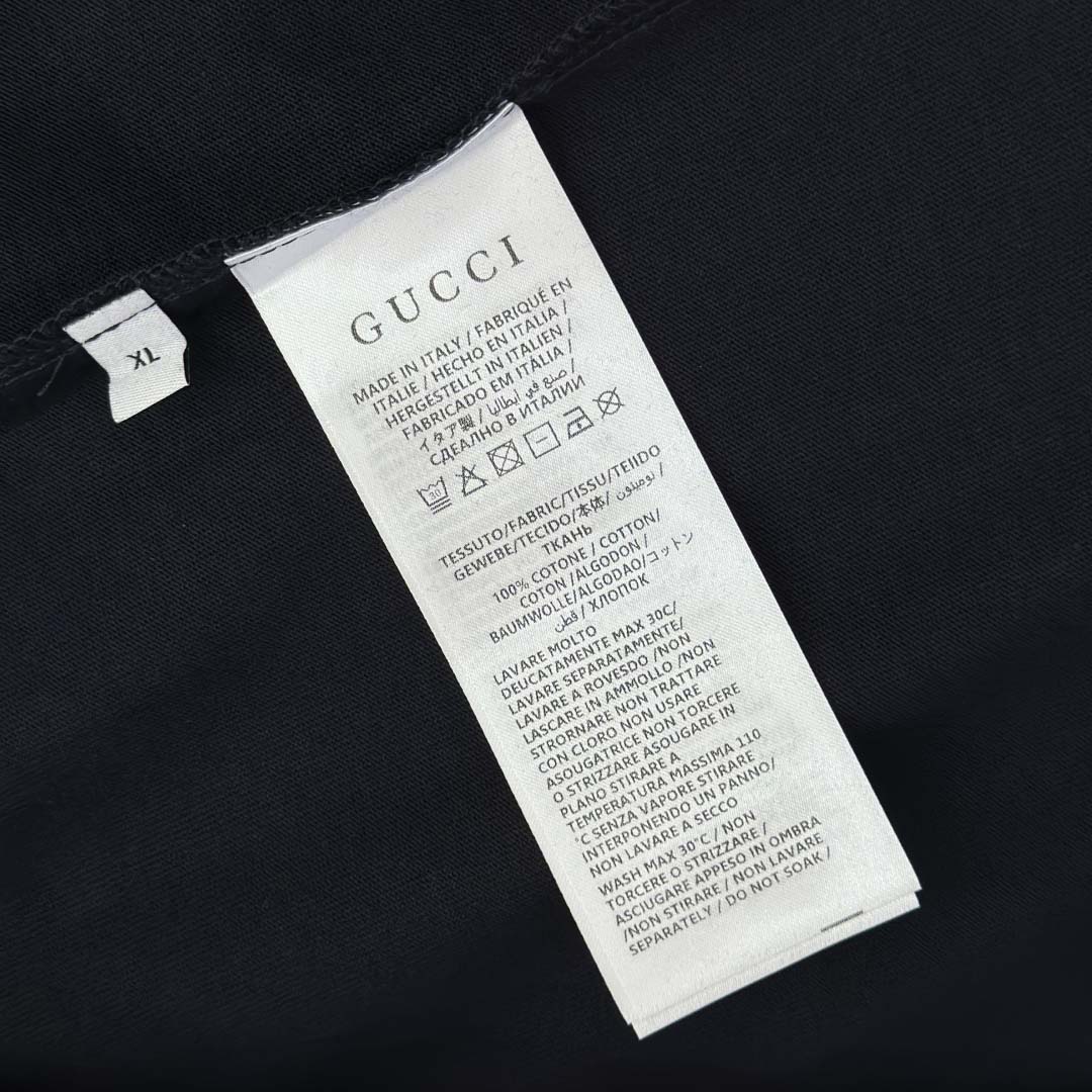 Gucci Printed Cotton Jersey T-shirt - FashionPlug