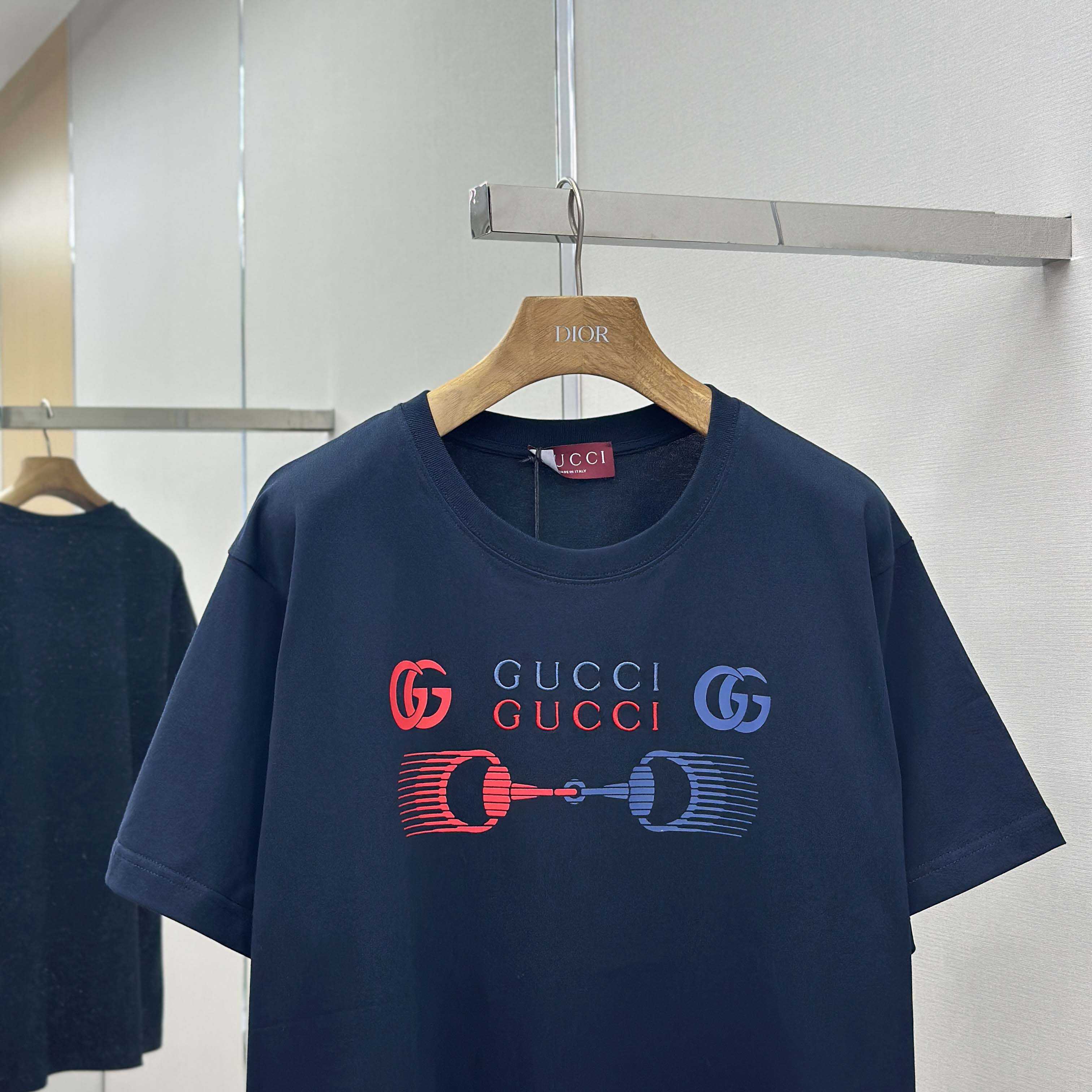 Gucci Printed Cotton Jersey T-shirt - FashionPlug