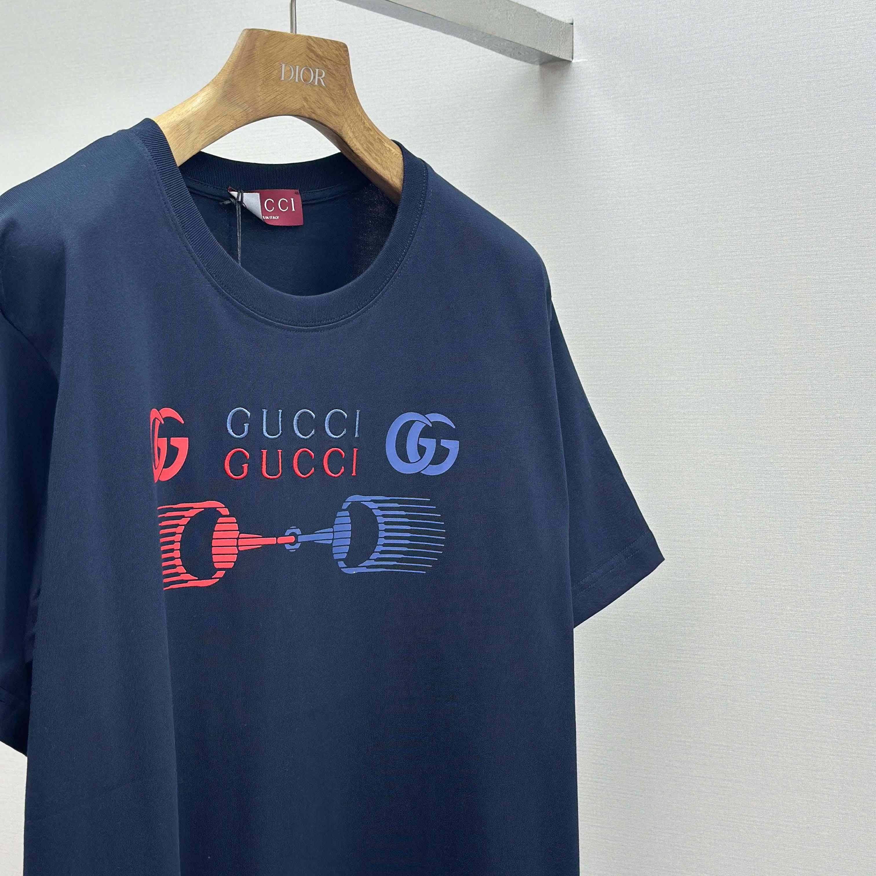 Gucci Printed Cotton Jersey T-shirt - FashionPlug