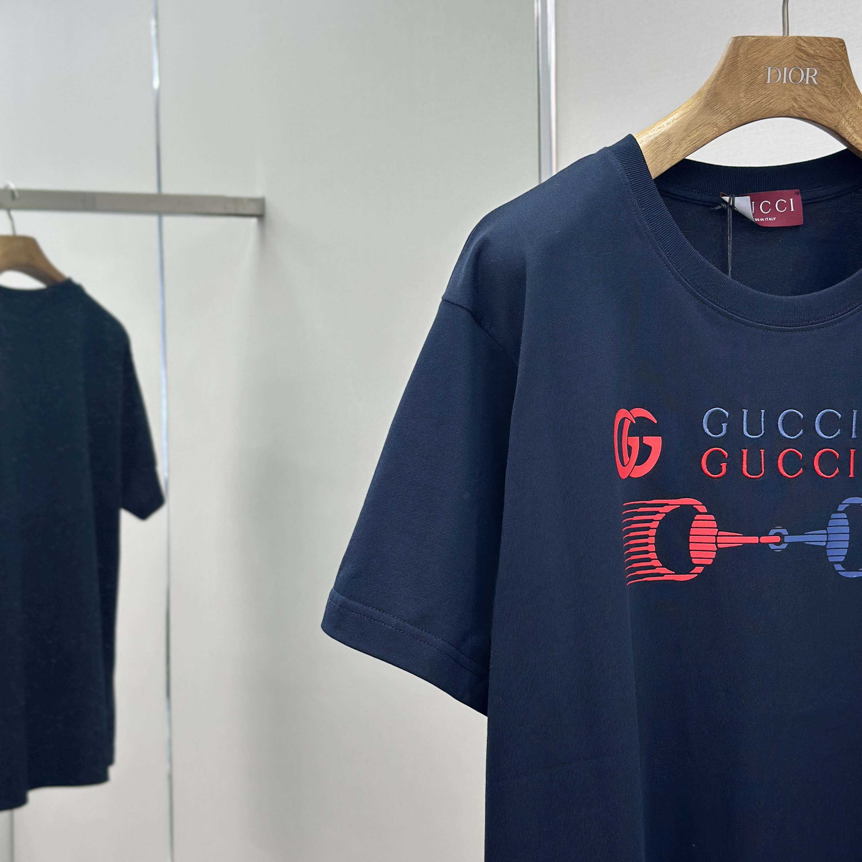 Gucci Printed Cotton Jersey T-shirt - FashionPlug