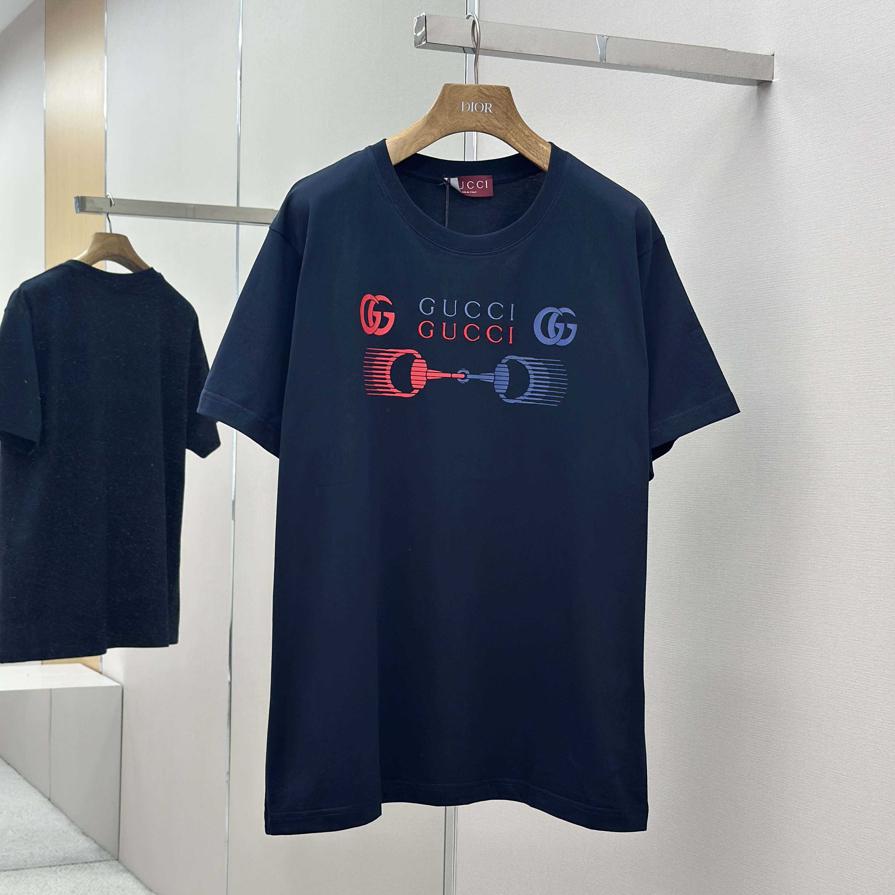 Gucci Printed Cotton Jersey T-shirt - FashionPlug
