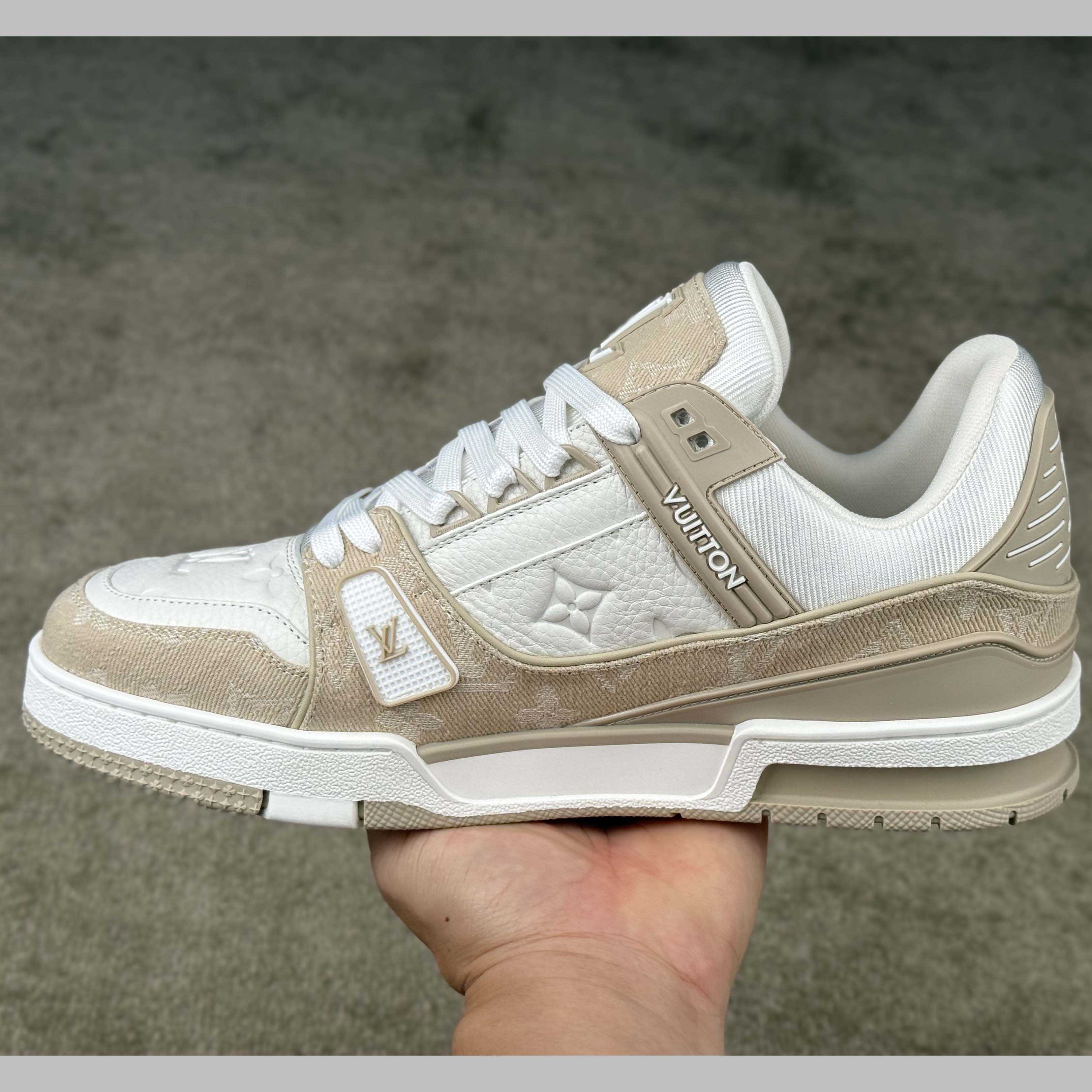 Louis Vuitton LV Trainer Sneaker   1AIKMG - FashionPlug