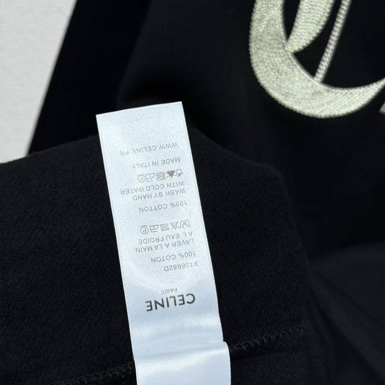 Celine Zipped Hoodie In Cotton Fleece - FashionPlug