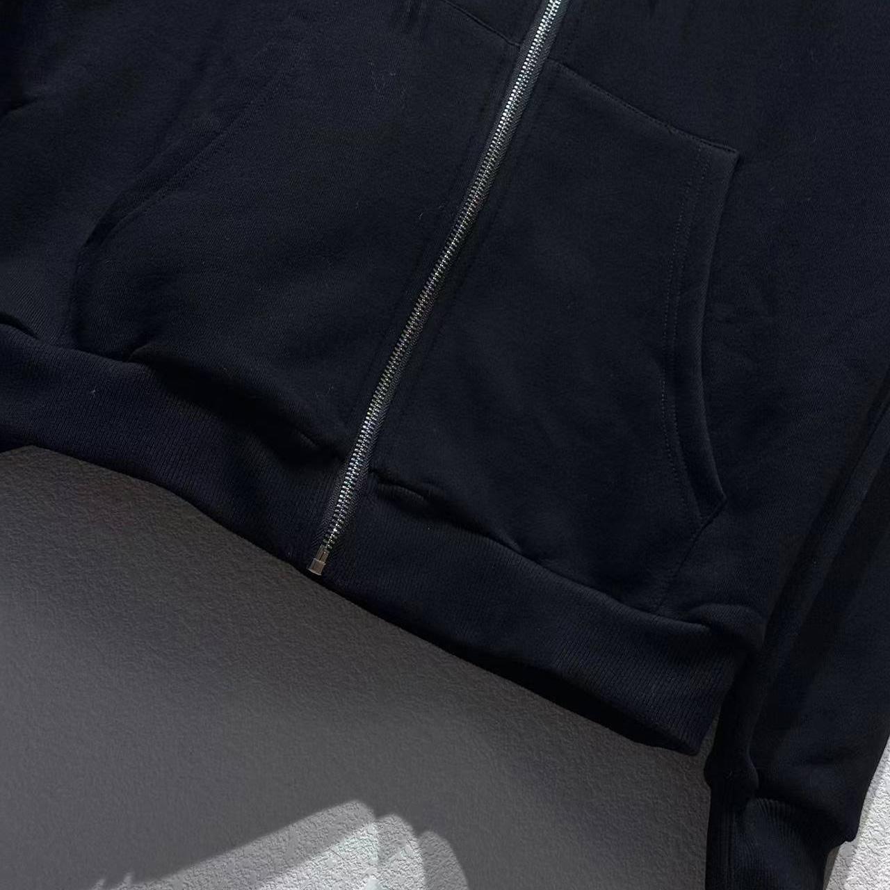 Celine Zipped Hoodie In Cotton Fleece - FashionPlug
