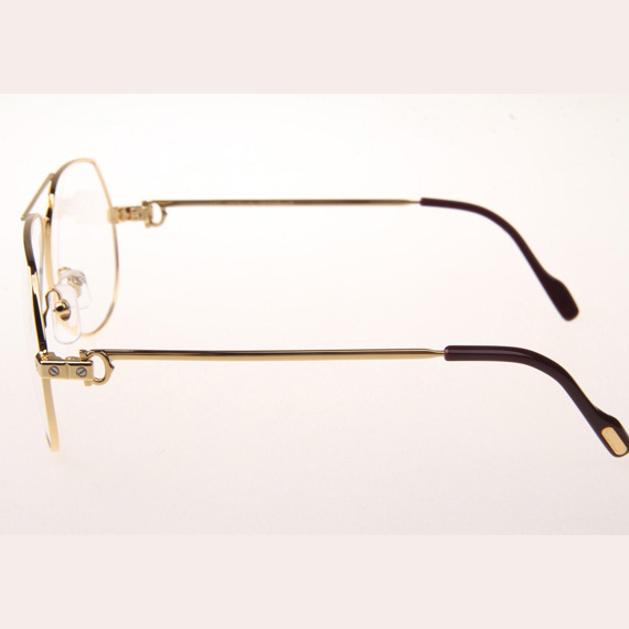Cartier CT 1324912 Eyeglasses In Gold - FashionPlug