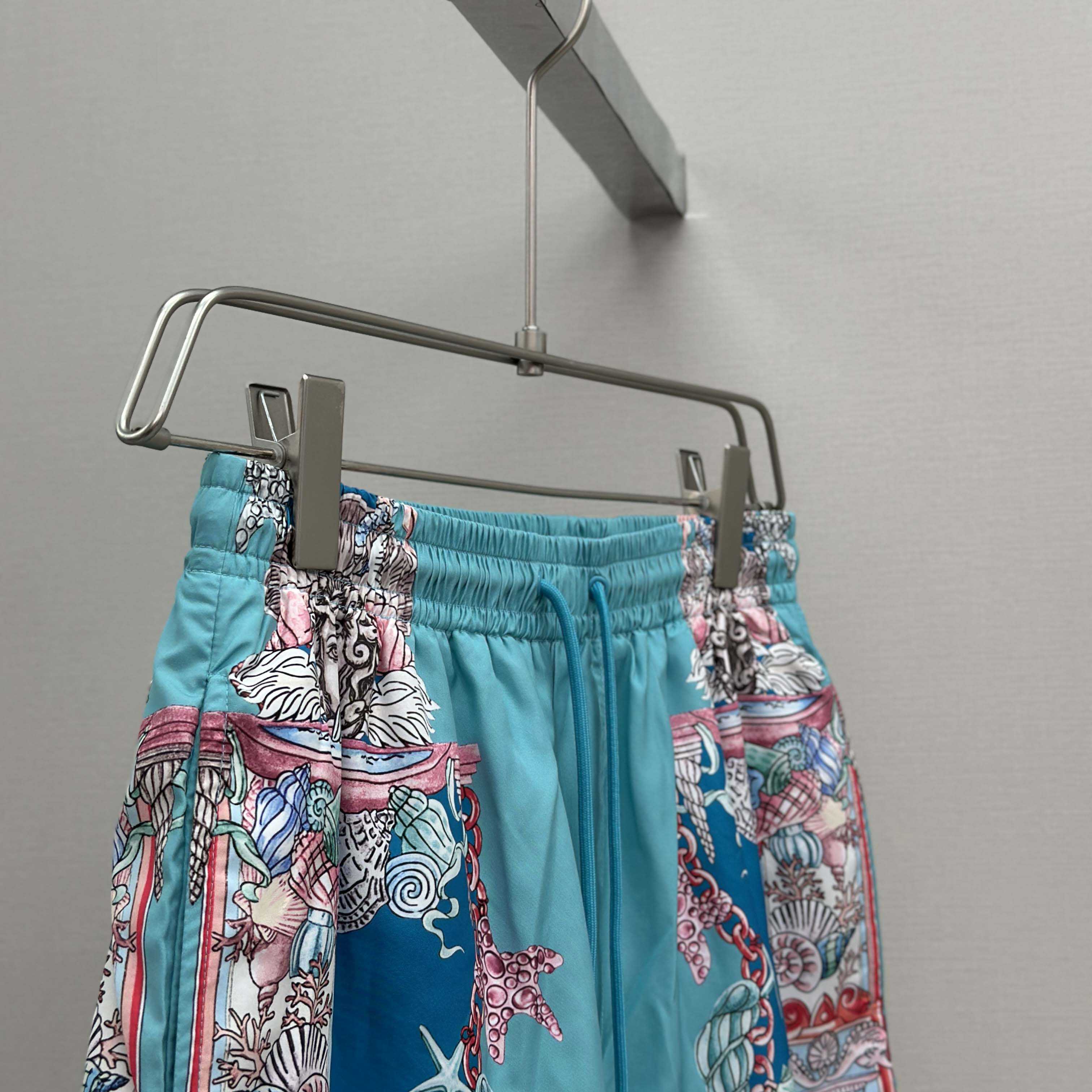 Versace Coral Theatre Swim Boardshorts  - FashionPlug