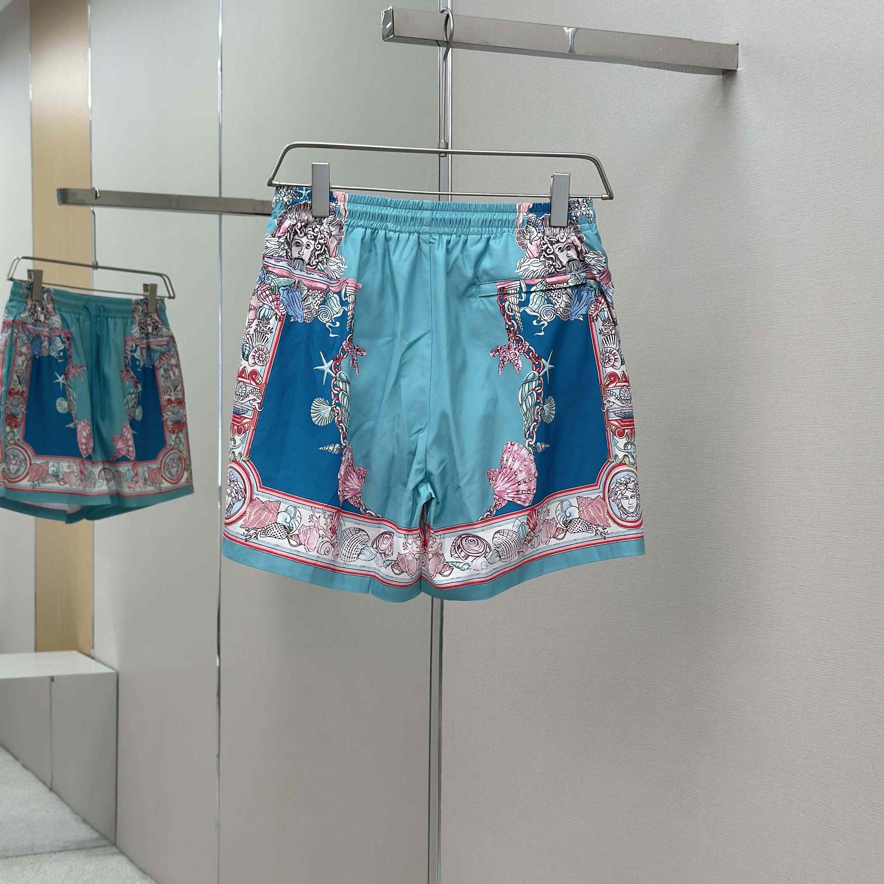 Versace Coral Theatre Swim Boardshorts  - FashionPlug