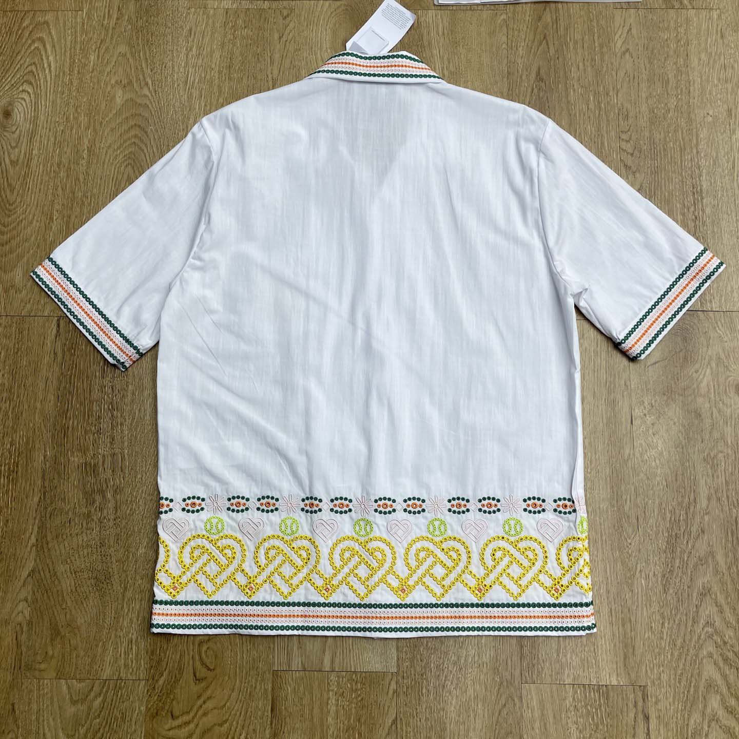 Casablanca Gradient Heat Broderie-anglaise Shirt      CA3543 - FashionPlug