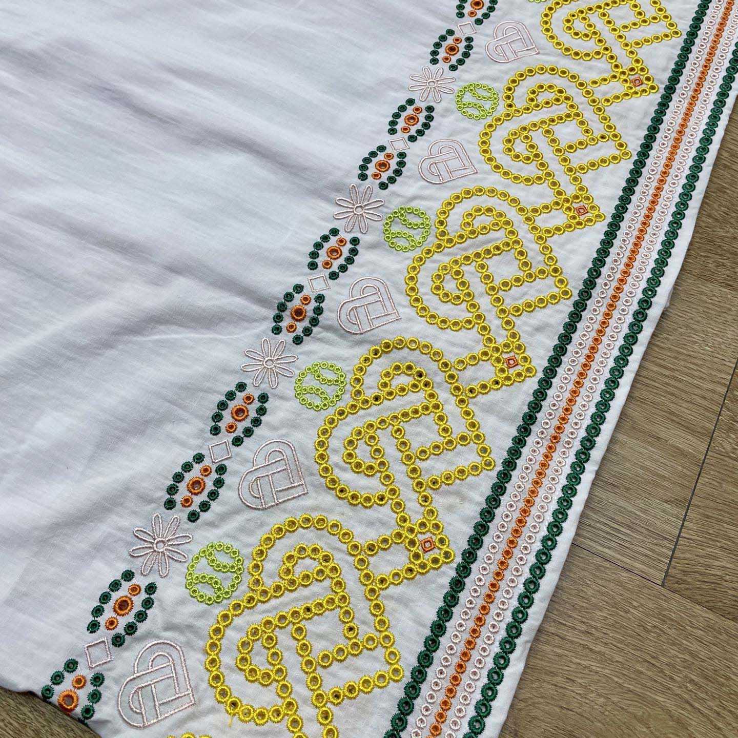 Casablanca Gradient Heat Broderie-anglaise Shirt      CA3543 - FashionPlug