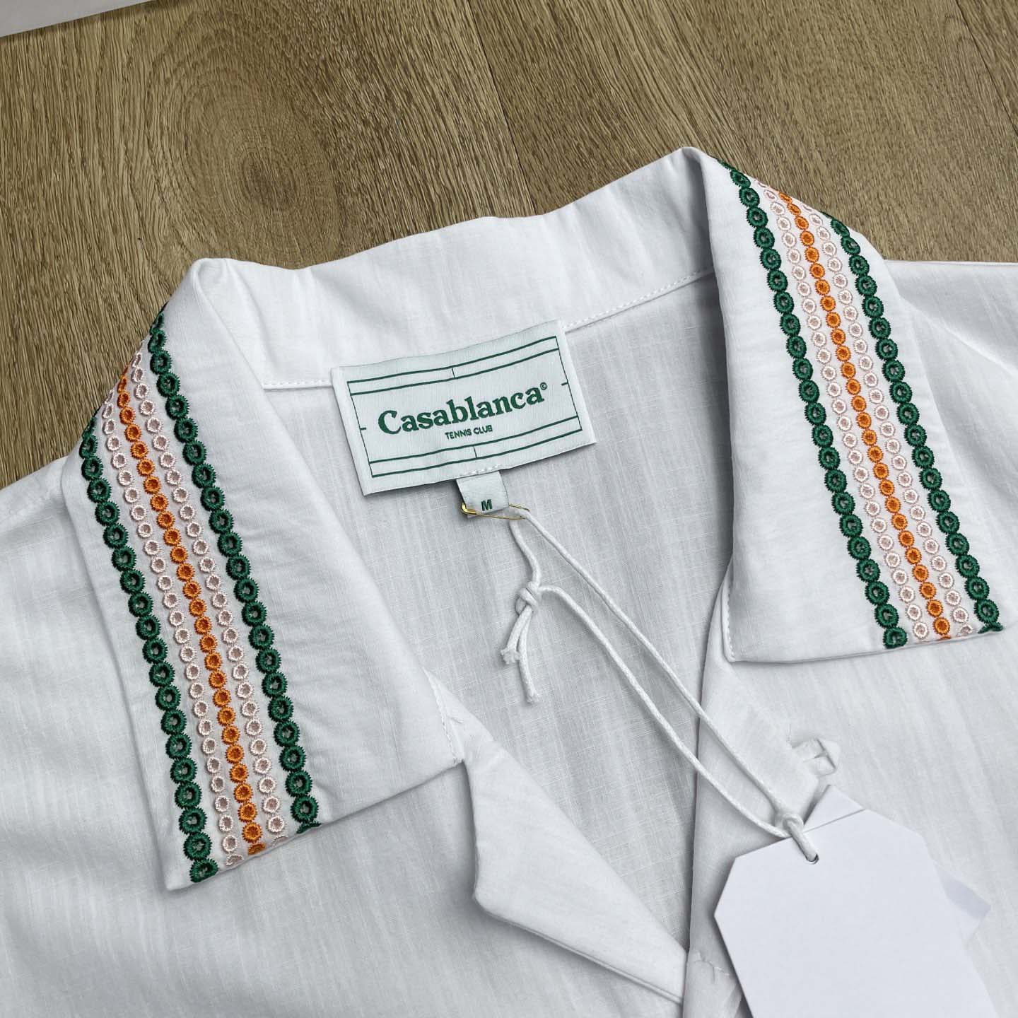 Casablanca Gradient Heat Broderie-anglaise Shirt      CA3543 - FashionPlug