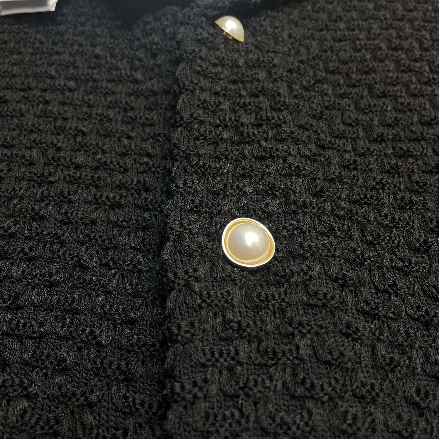 Casablanca Wave Crochet Shirt   D0091 - FashionPlug