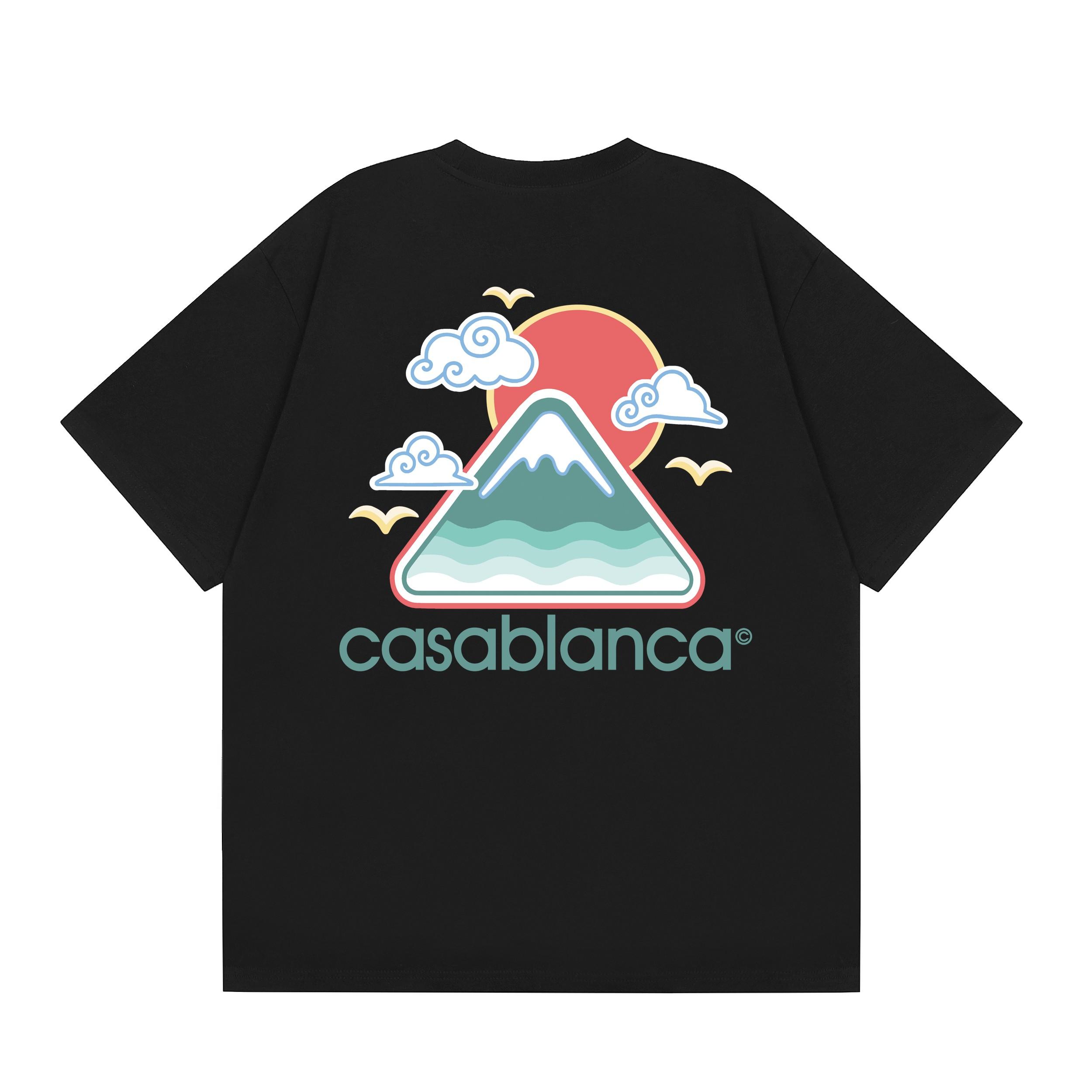 Casablanca cotton T-shirt    - FashionPlug