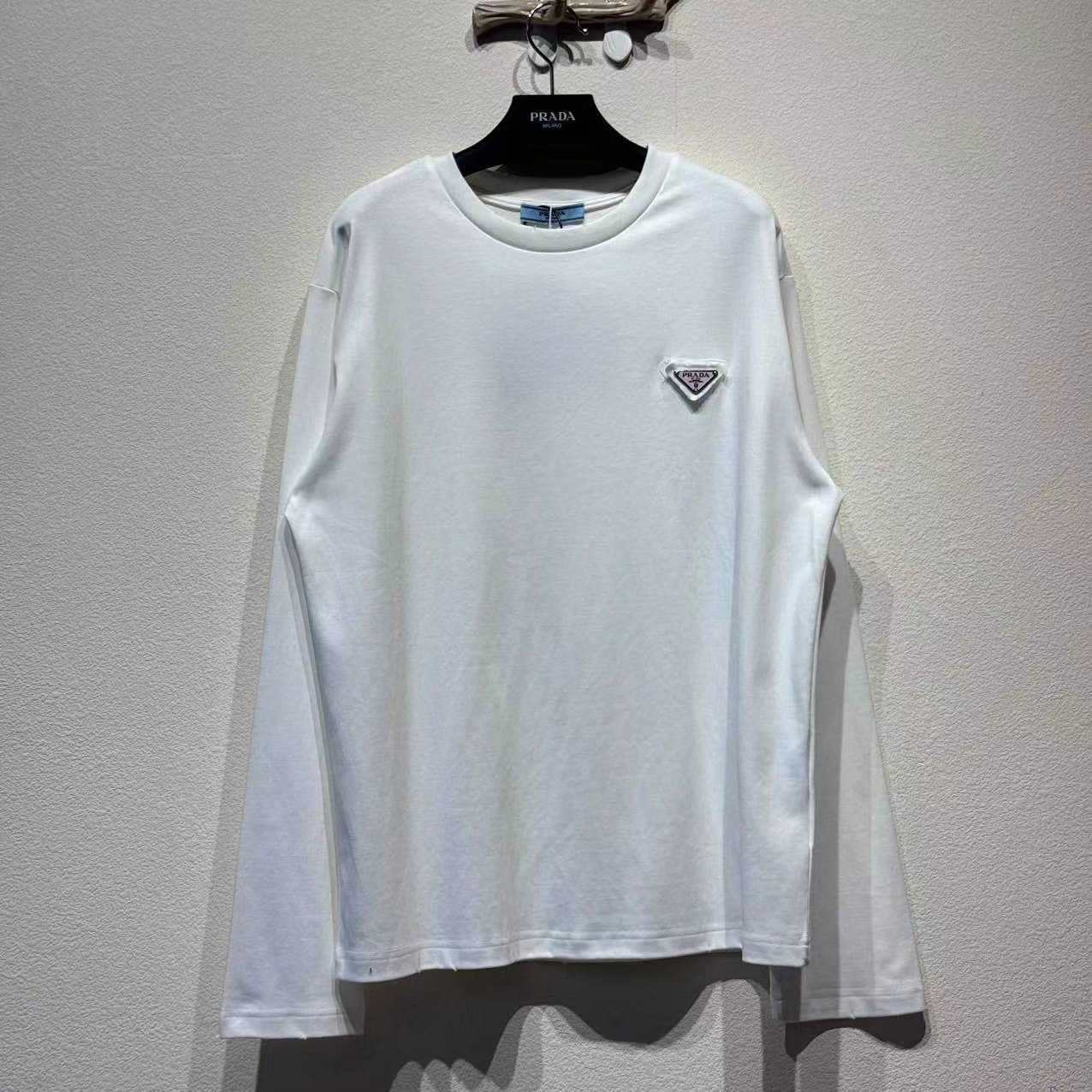 Prada Jersey T-shirt - FashionPlug