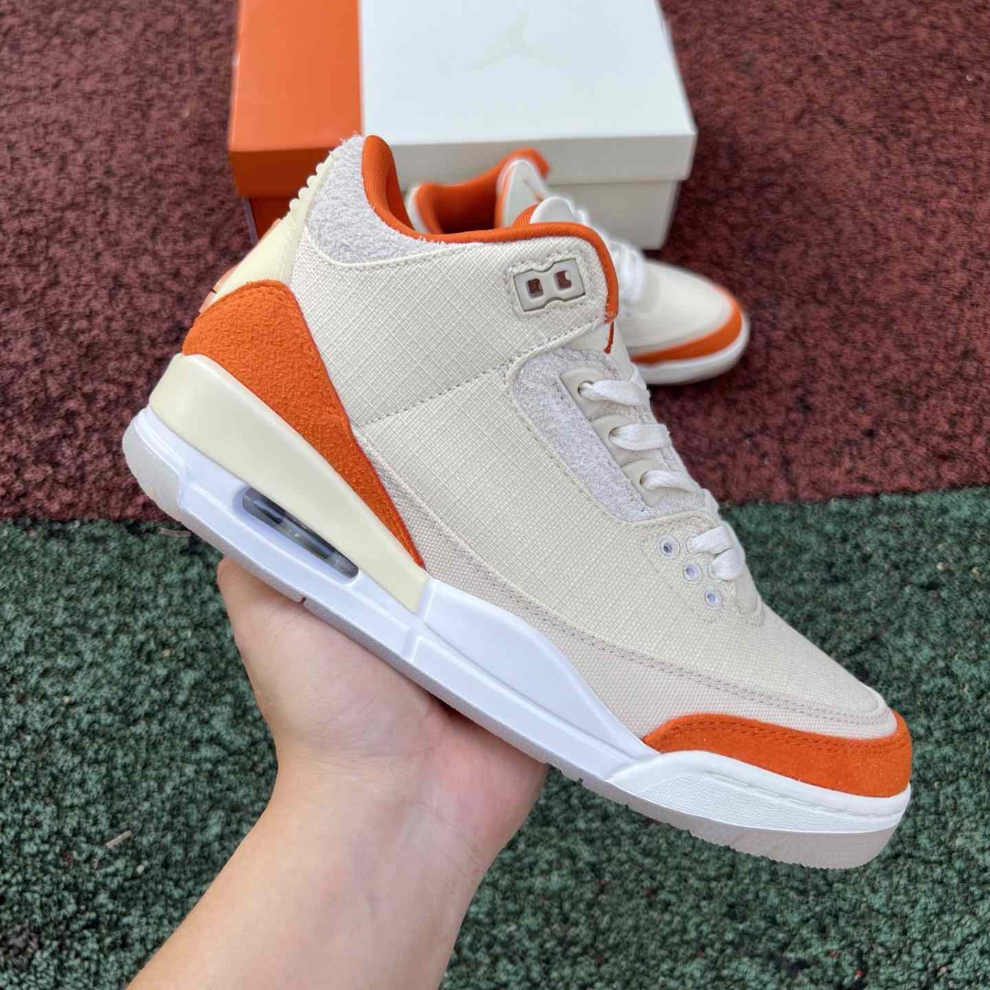 Jordan Air Jordan 3 Retro TEX Fossil Starfsh    IH7694-200  - FashionPlug