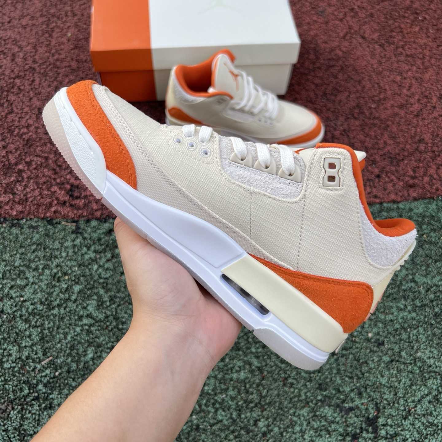 Jordan Air Jordan 3 Retro TEX Fossil Starfsh    IH7694-200  - FashionPlug