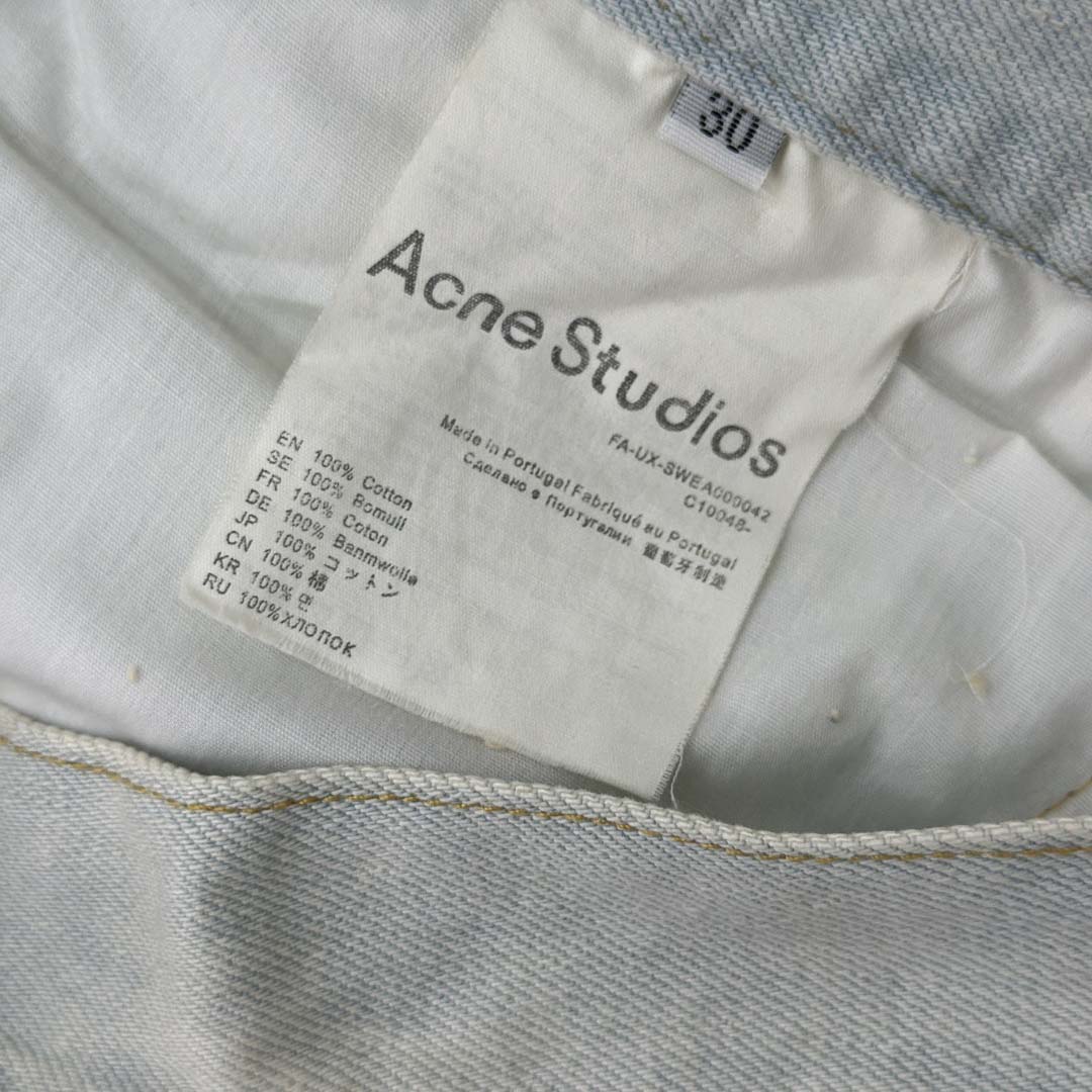 Acne Studios Denim Shorts - Loose Fit - FashionPlug