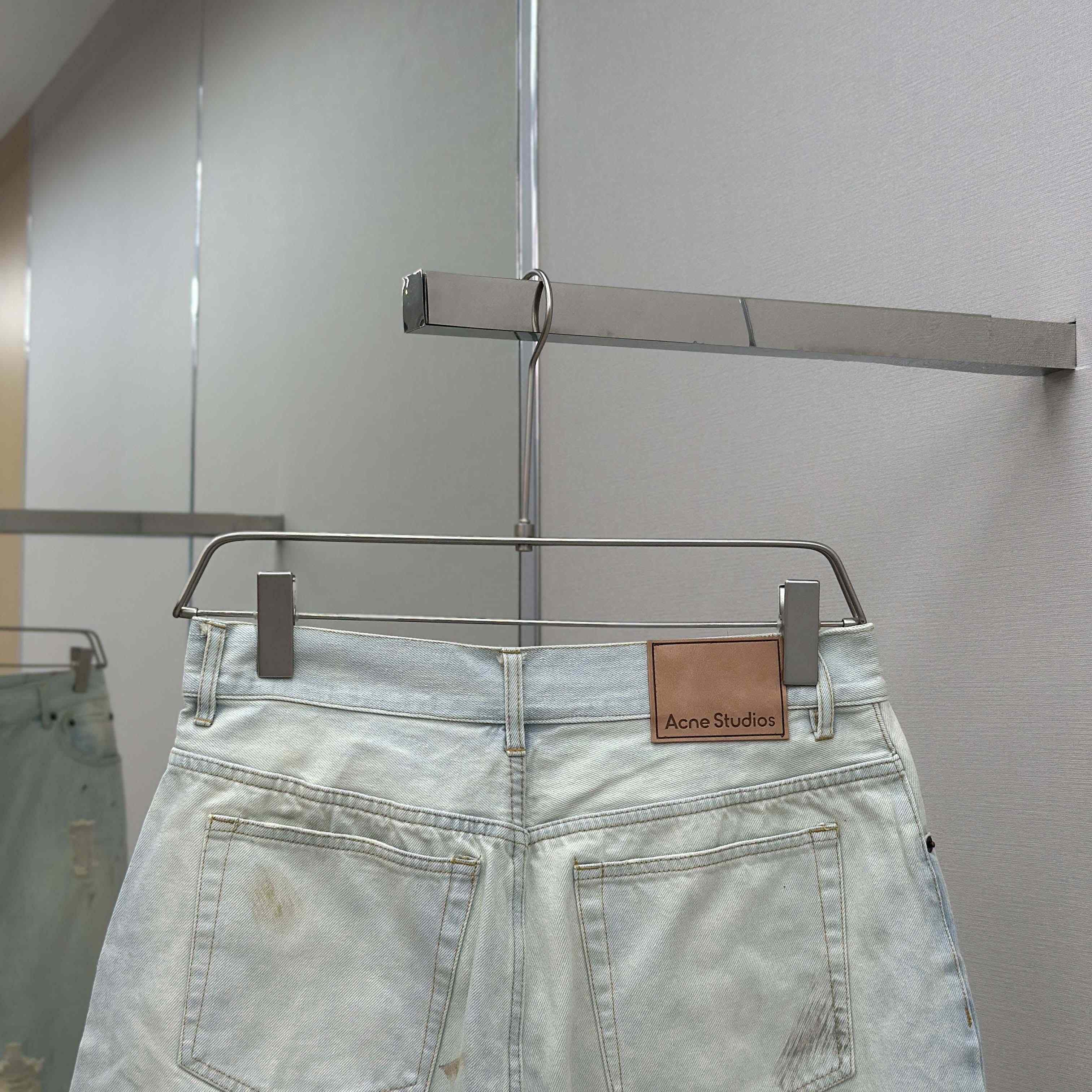 Acne Studios Denim Shorts - Loose Fit - FashionPlug
