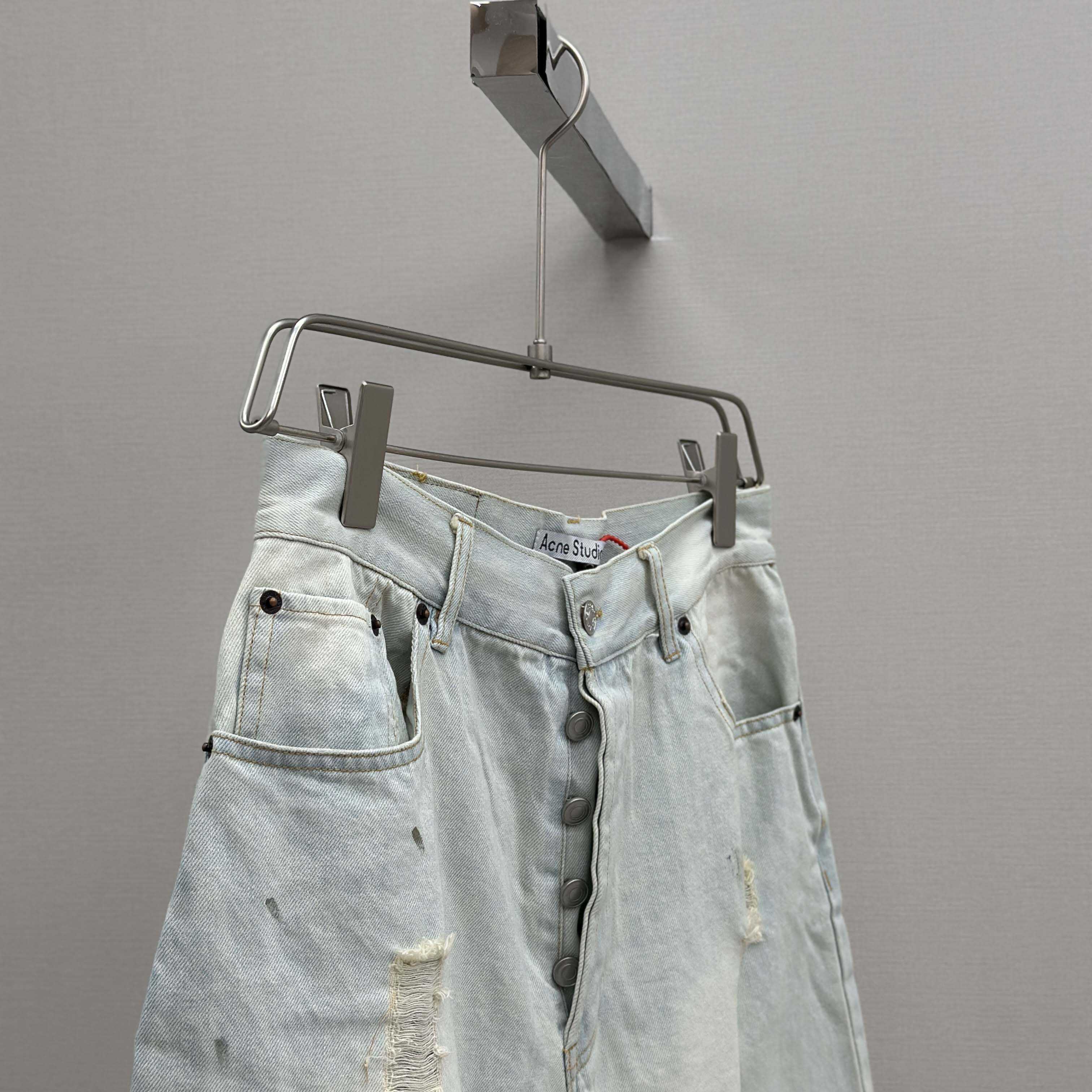 Acne Studios Denim Shorts - Loose Fit - FashionPlug