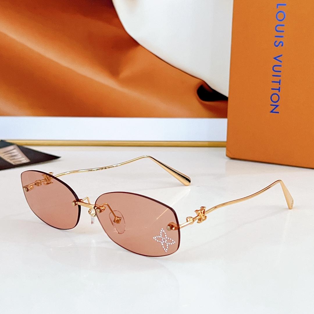 Louis Vuitton LV Glam 2.0 Oval Sunglasses   Z2803U - FashionPlug