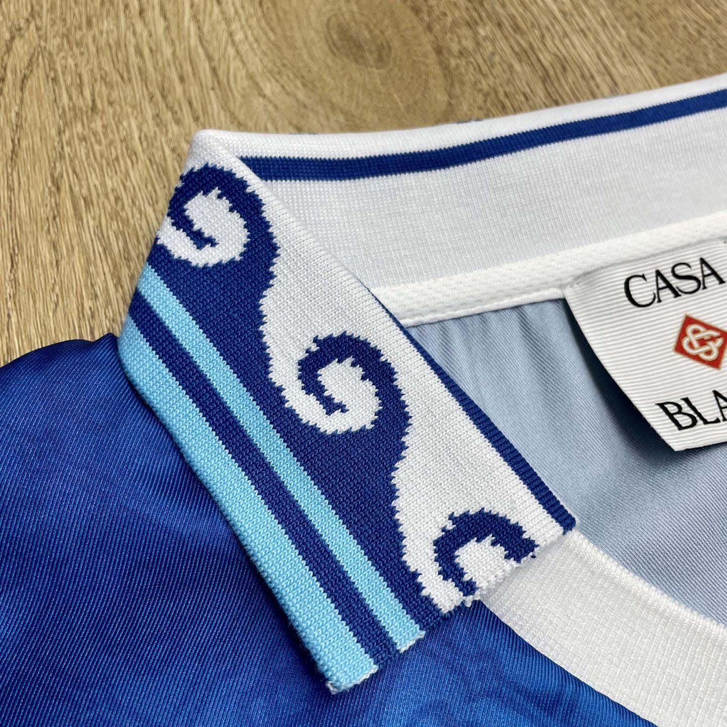 Casablanca Jacquard Gradient Football Shirt  C1025 - FashionPlug
