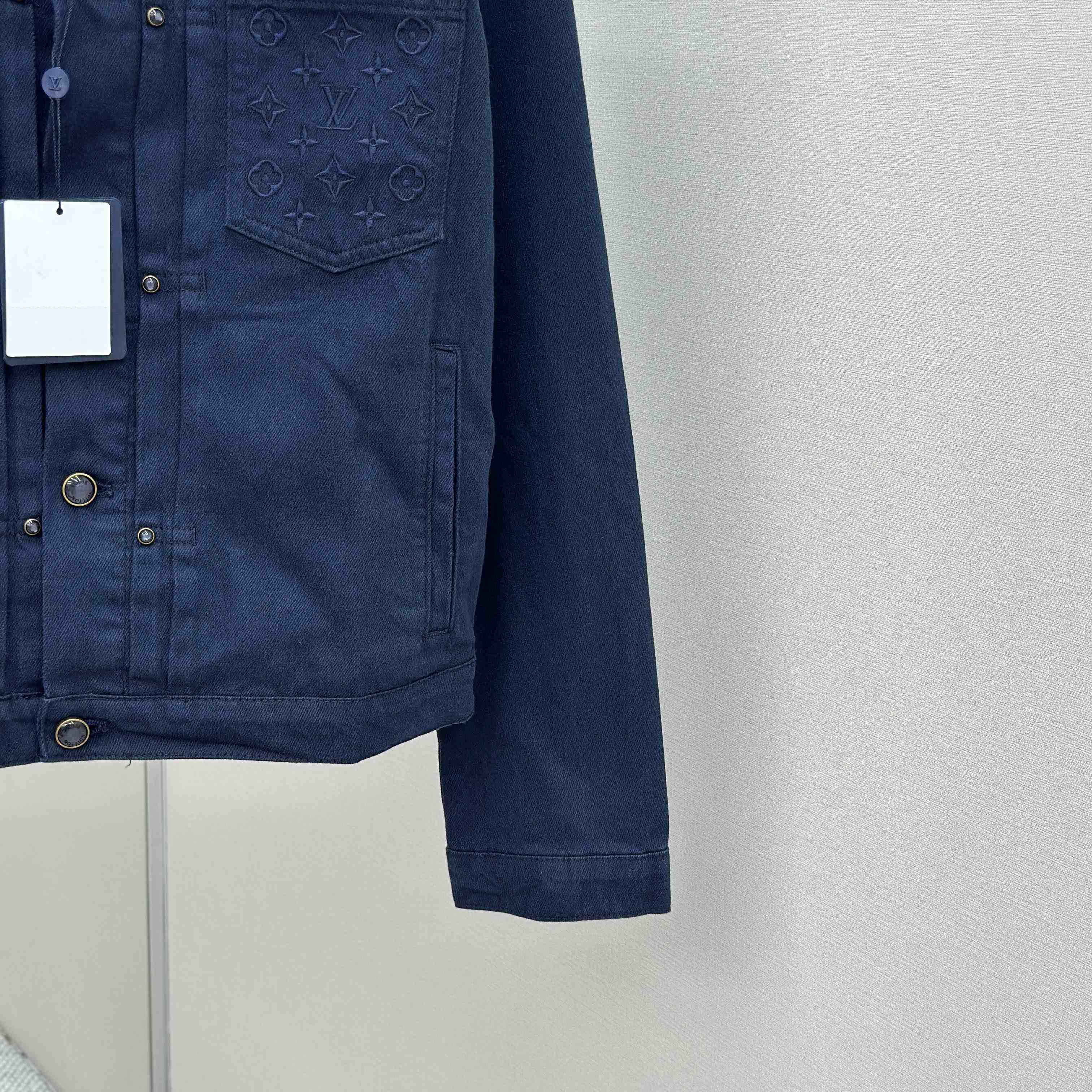 Louis Vuitton Garment-Dyed Denim Type II Trucker Jacket   1AHUY5 - FashionPlug