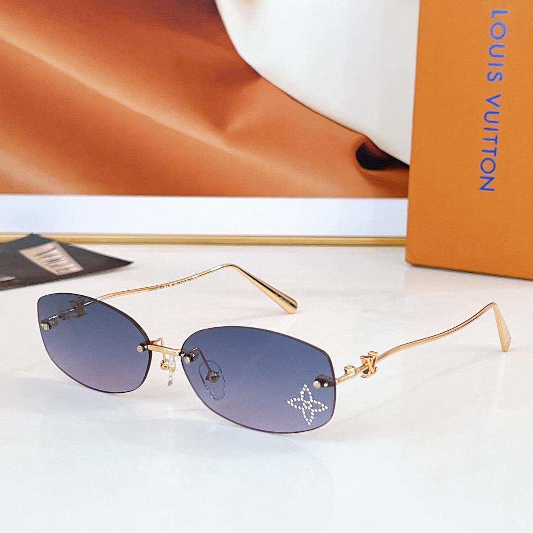 Louis Vuitton LV Glam 2.0 Oval Sunglasses   Z2959U - FashionPlug