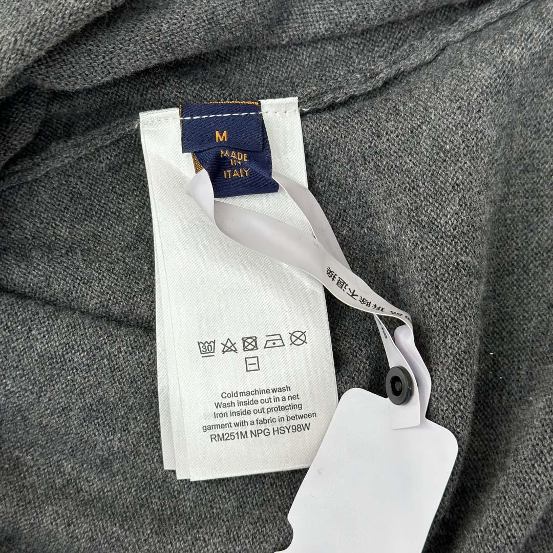 Louis Vuitton Cotton Knit Overshirt   1AFANI - FashionPlug
