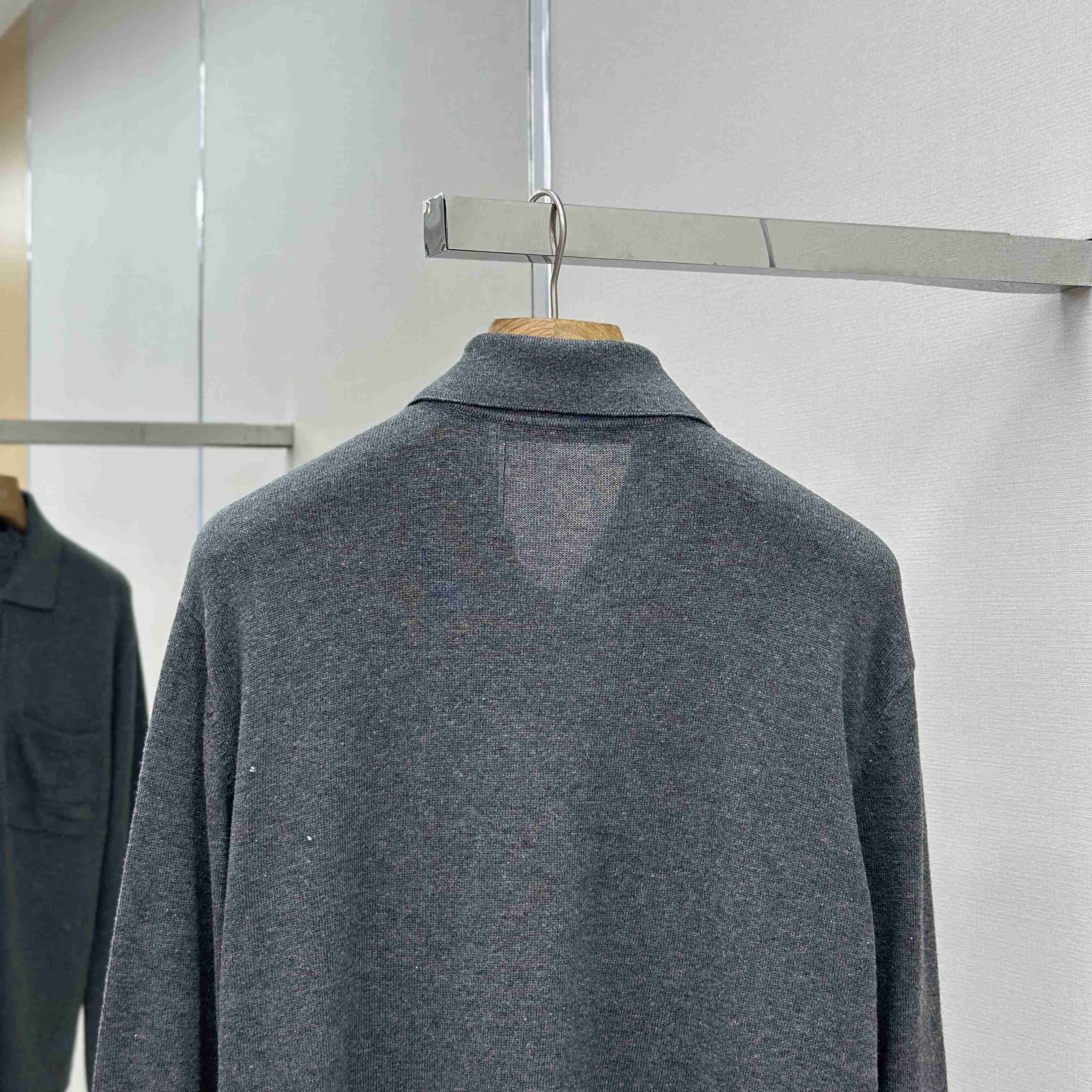Louis Vuitton Cotton Knit Overshirt   1AFANI - FashionPlug