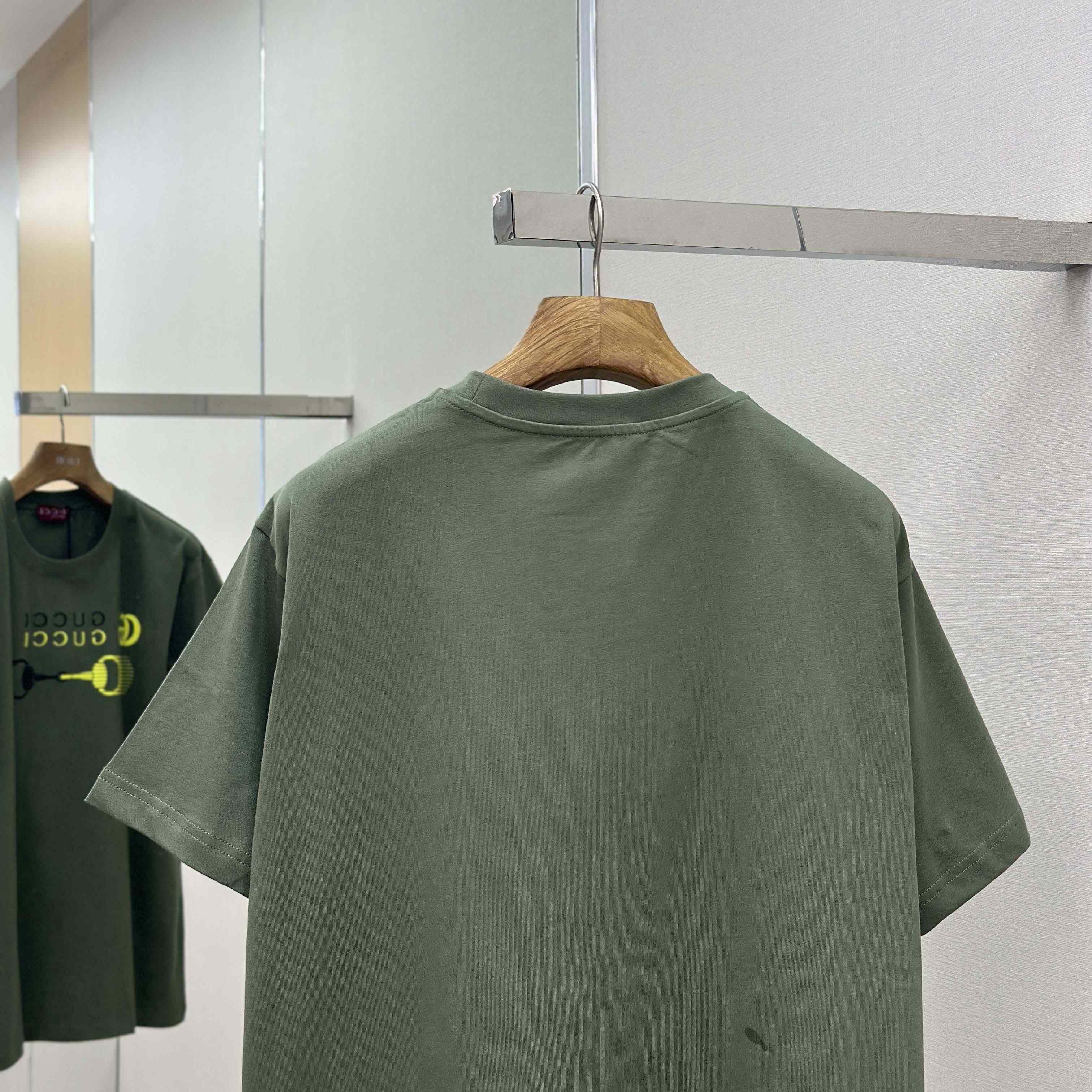Gucci Printed Cotton Jersey T-shirt - FashionPlug