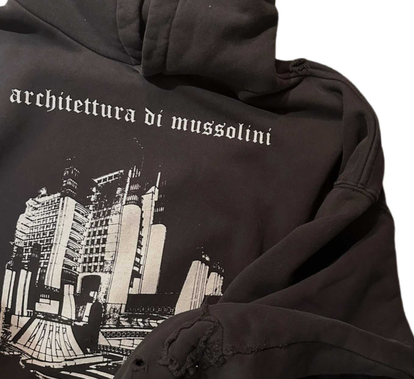 Enfants Riches Déprimés Architettura Di Mussolini Hoodie - FashionPlug