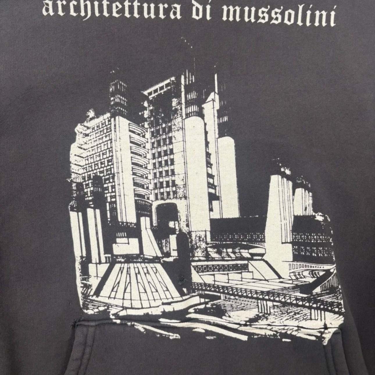 Enfants Riches Déprimés Architettura Di Mussolini Hoodie - FashionPlug