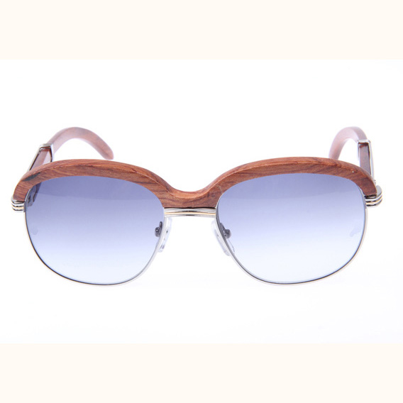 Cartier CT_1116679 Sunglasses In Silver Grey Gradient - FashionPlug