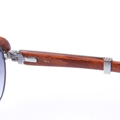 Cartier CT_1116679 Sunglasses In Silver Grey Gradient - FashionPlug