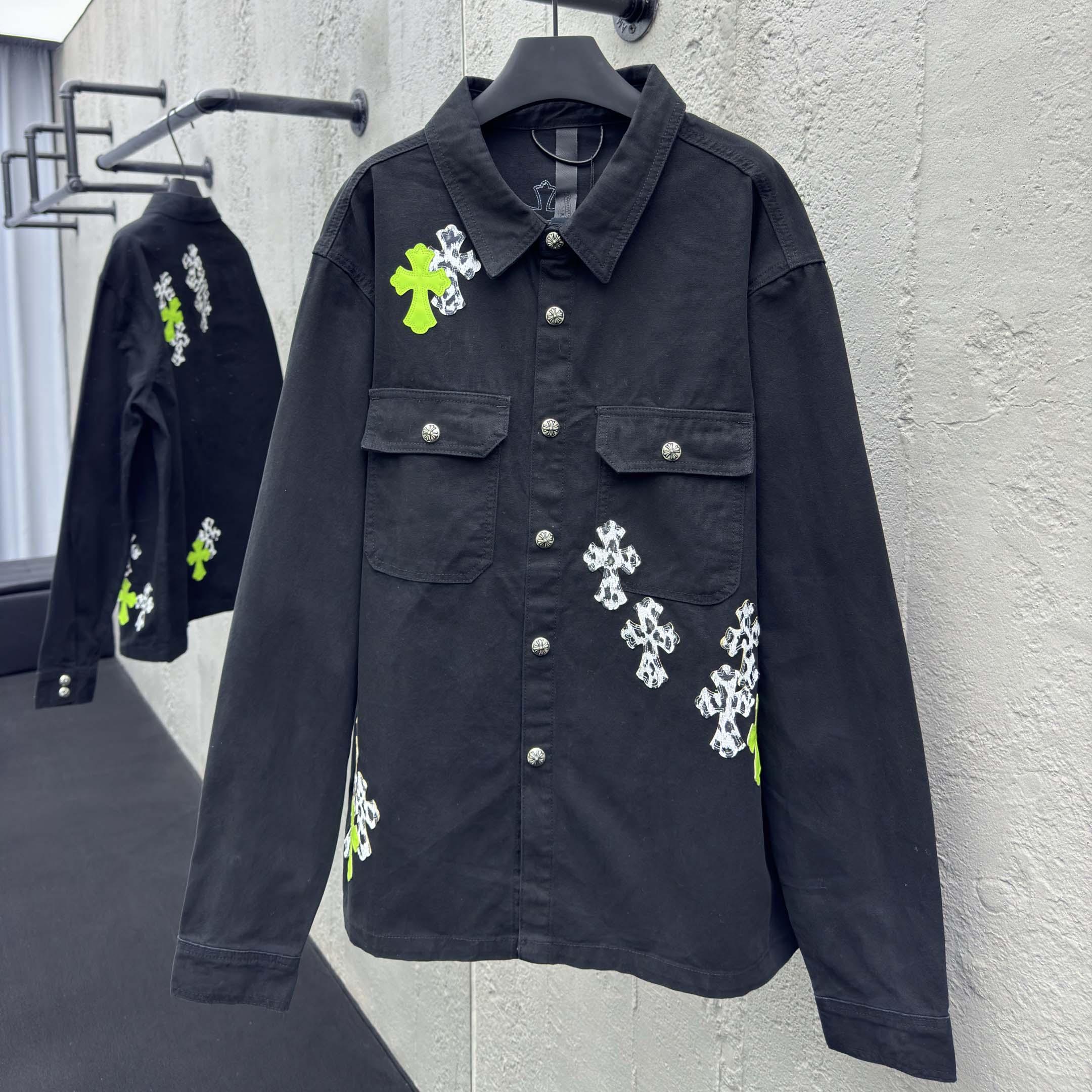 Chrome Hearts Denim Jacket - FashionPlug