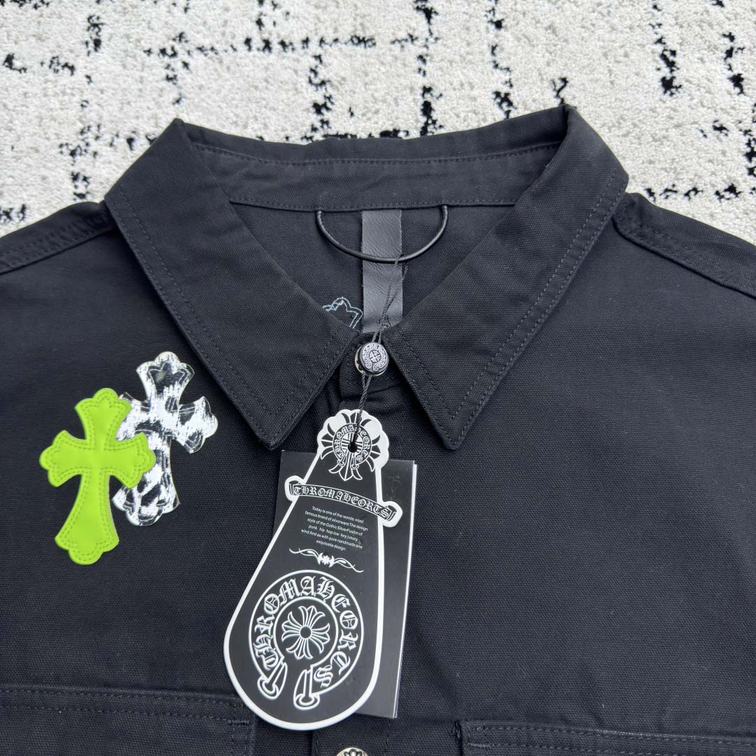 Chrome Hearts Denim Jacket - FashionPlug