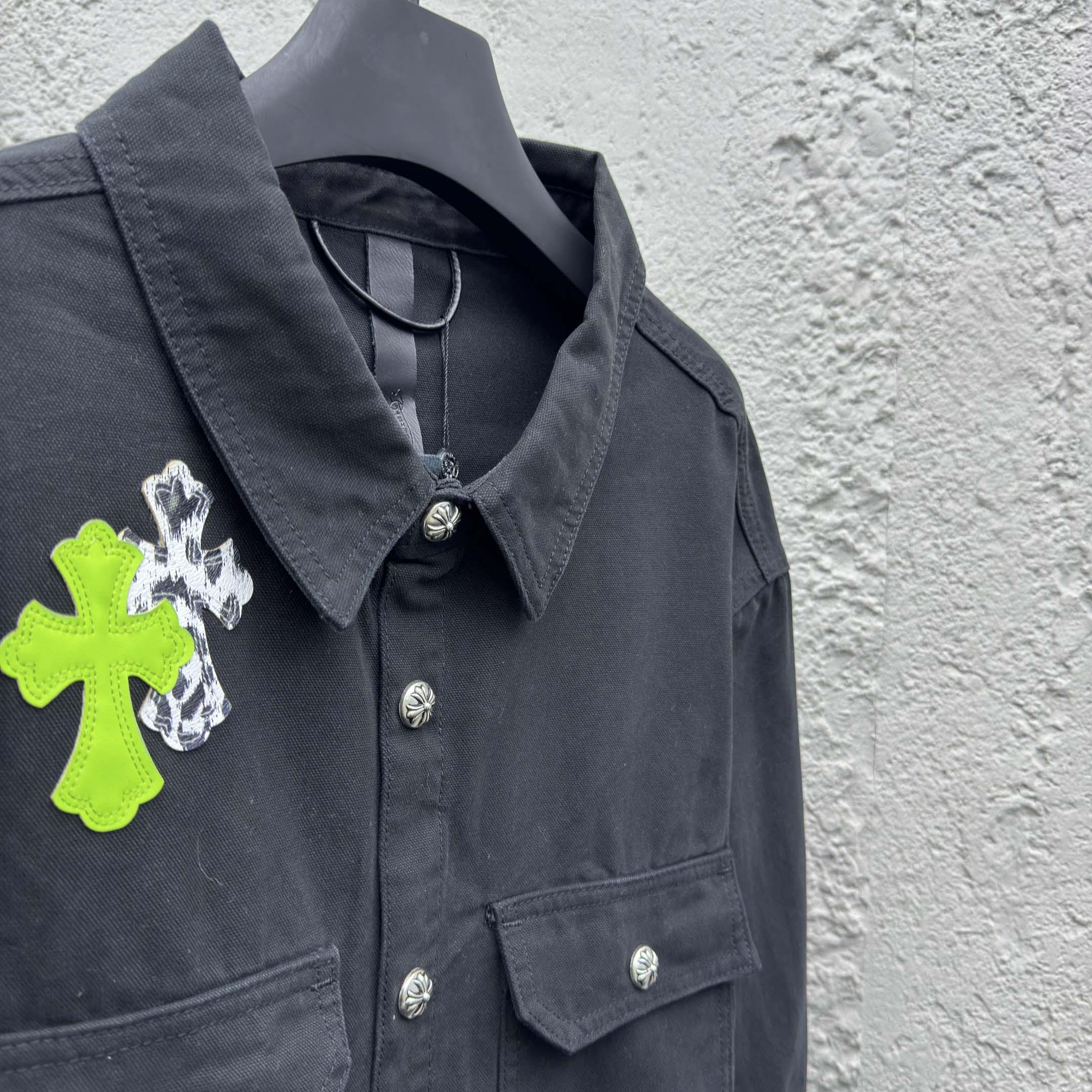 Chrome Hearts Denim Jacket - FashionPlug