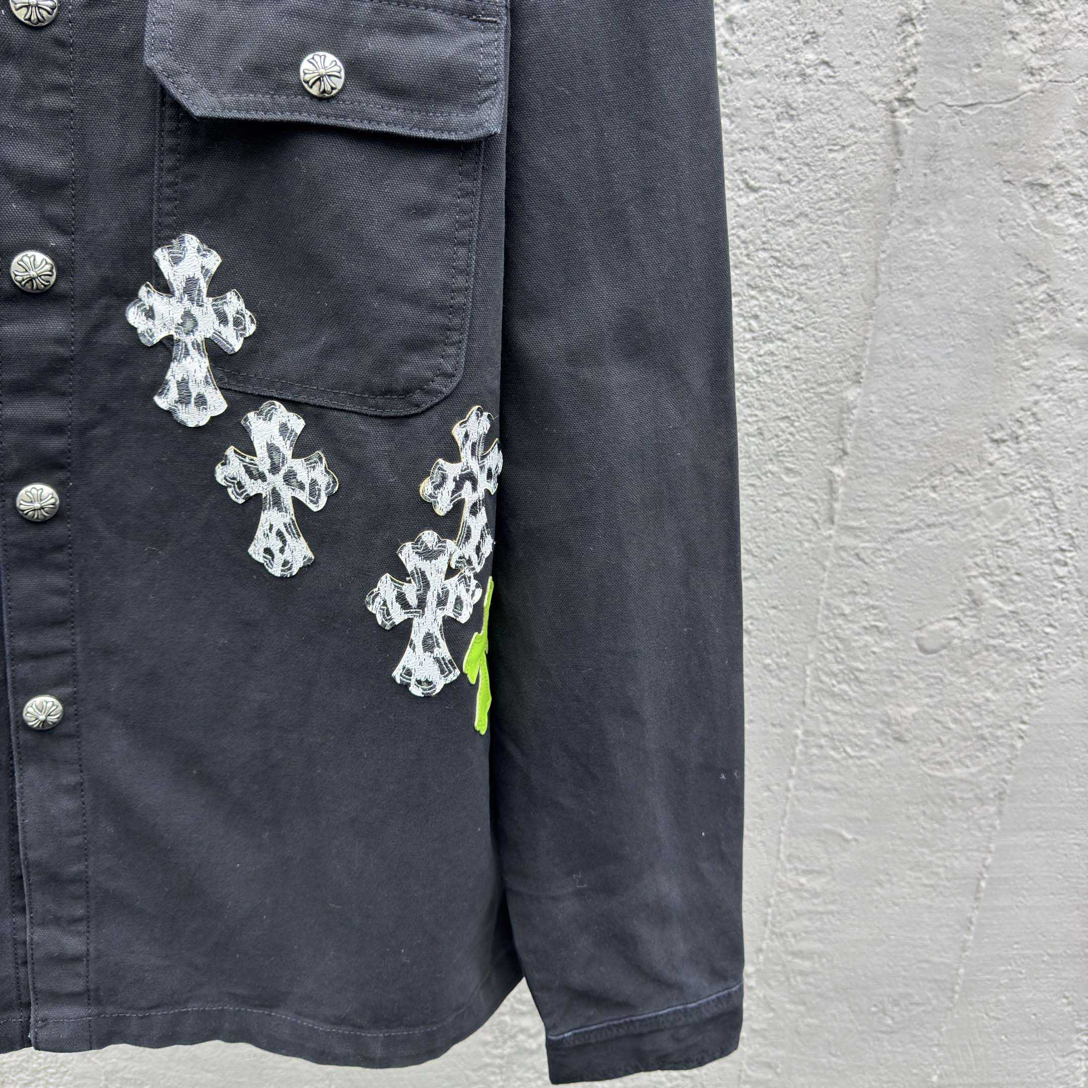 Chrome Hearts Denim Jacket - FashionPlug