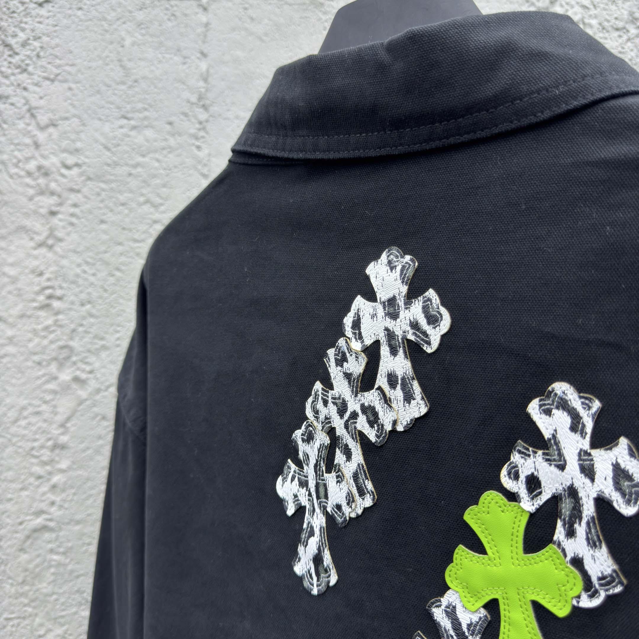 Chrome Hearts Denim Jacket - FashionPlug